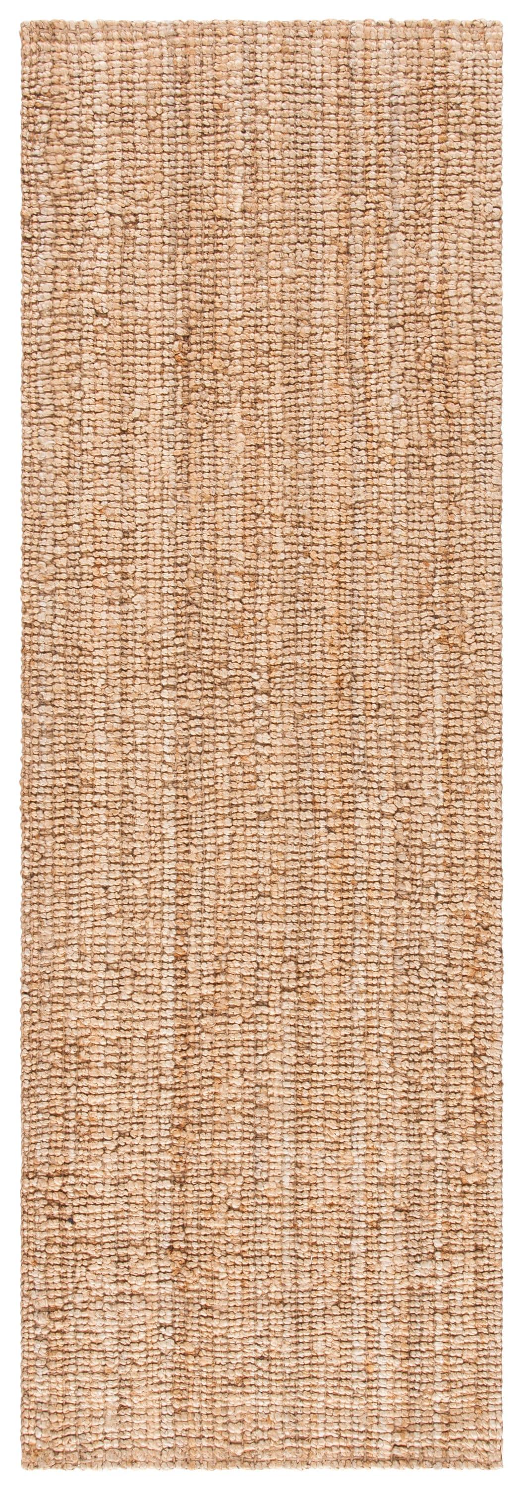 Natural Fiber NFB119 Hand Loomed Runner Rug - Beige - 2'3"x13' - Safavieh.