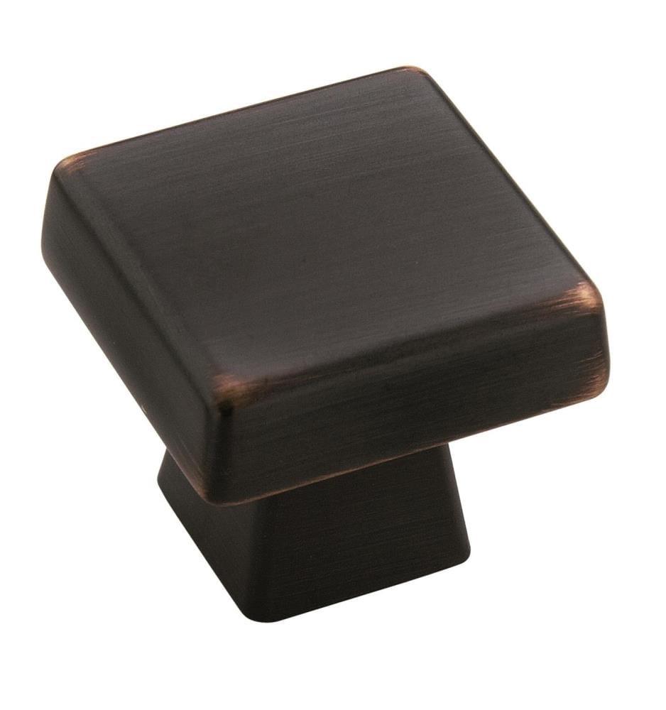 Amerock Blackrock 1-3/16 inch (30mm) Length Oil-Rubbed Bronze Cabinet Knob