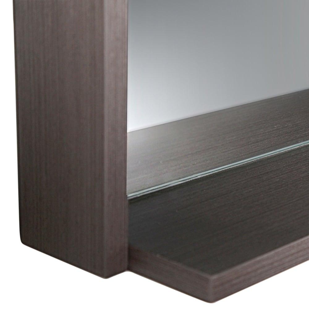 Fresca Allier 40" Gray Oak Mirror with Shelf