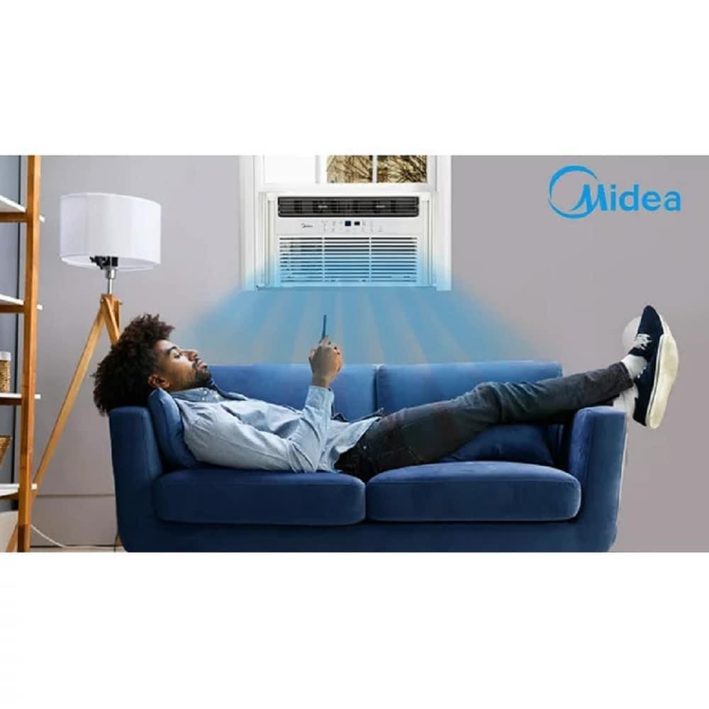 Midea 5,000 BTU 150 Sq ft Mechanical Window Air Conditioner, White, MAW05M1WWT, New