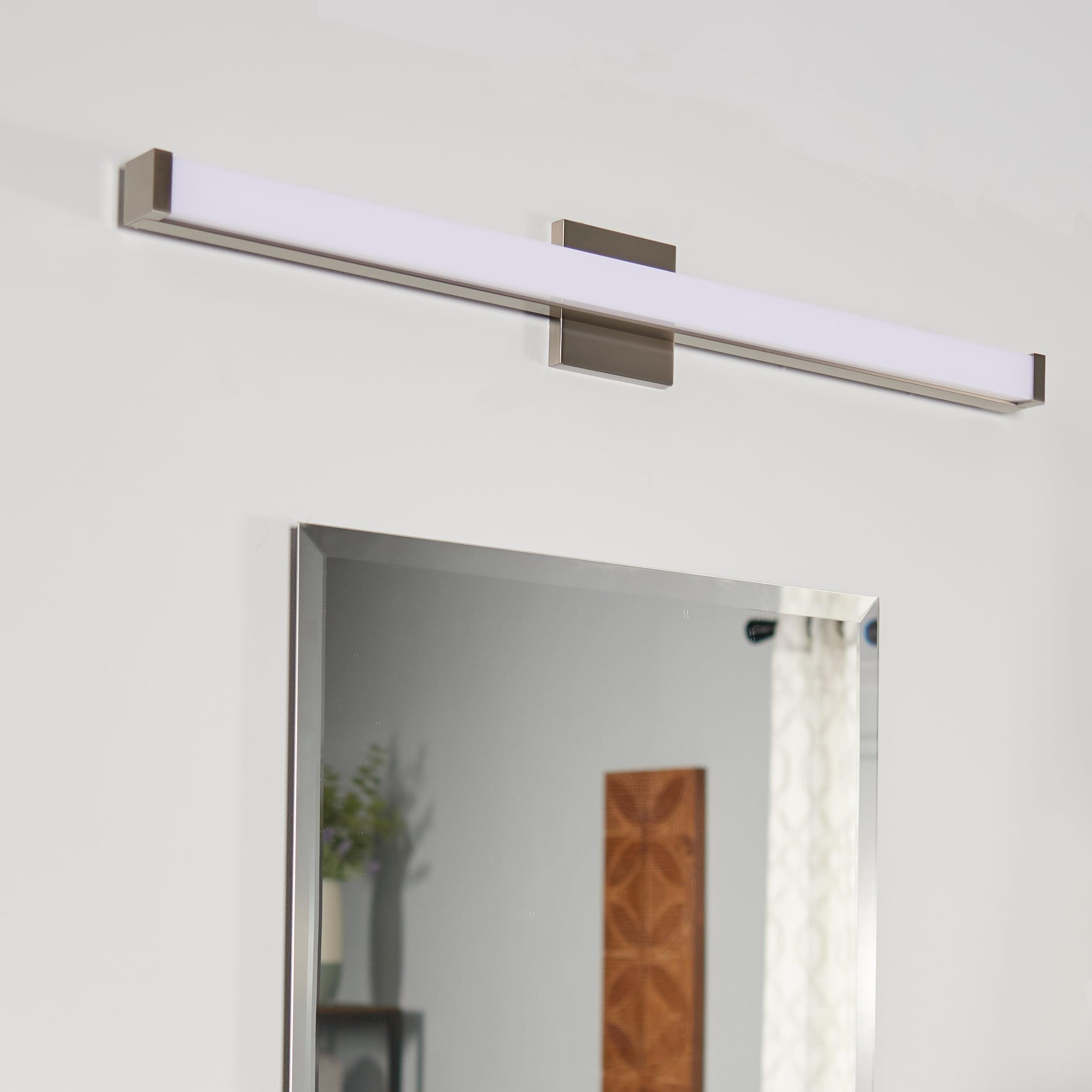 -Led Bath Vanity Light-Minimalistic Contemporary Style-Satin Nickel Finish-36 Inch Size Maxim Lighting 52006Sn