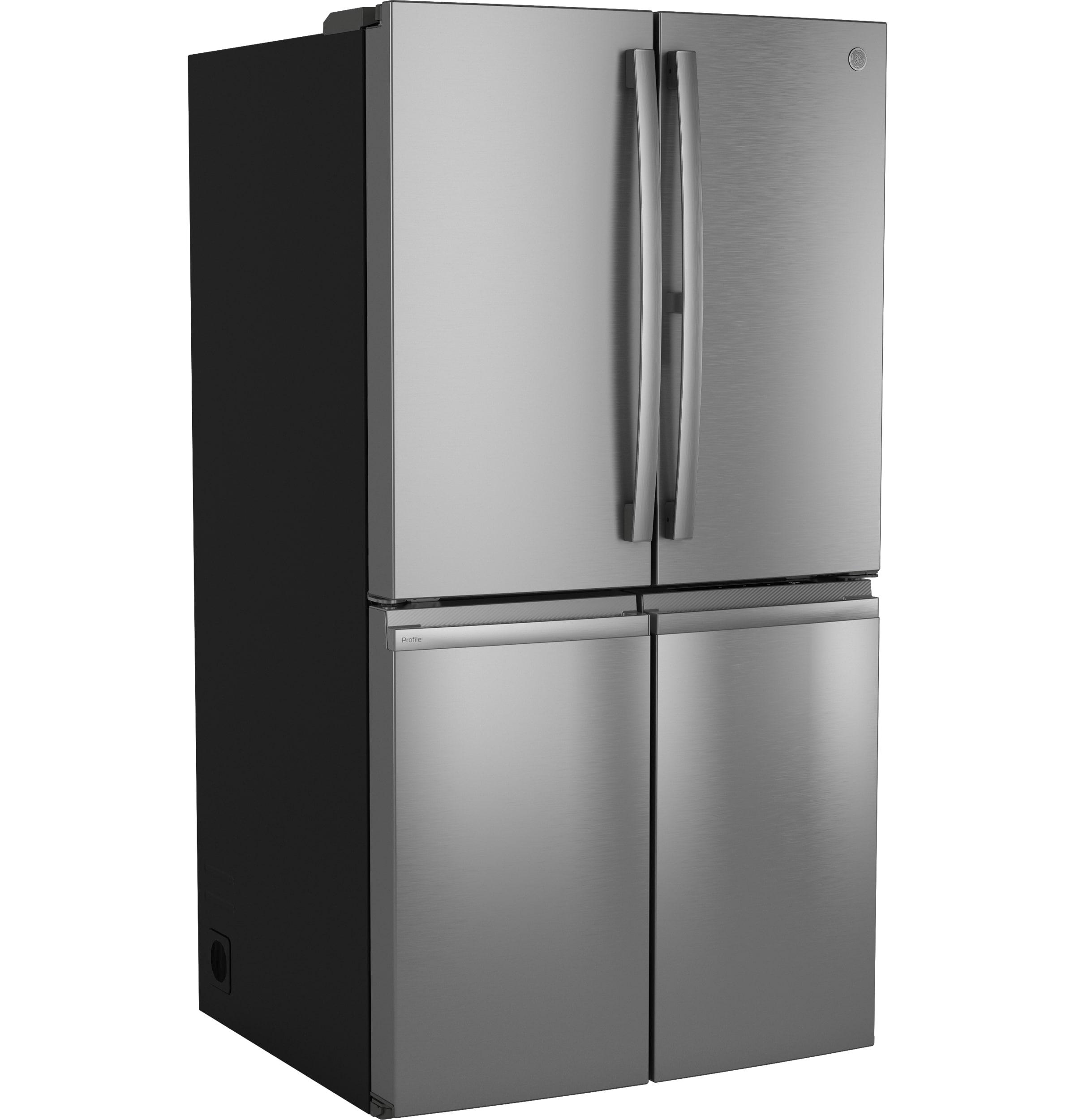 GE Profile™ Series Energy Star Smart 28 Cu. Ft. Fingerprint Resistant Quad-Door Refrigerator