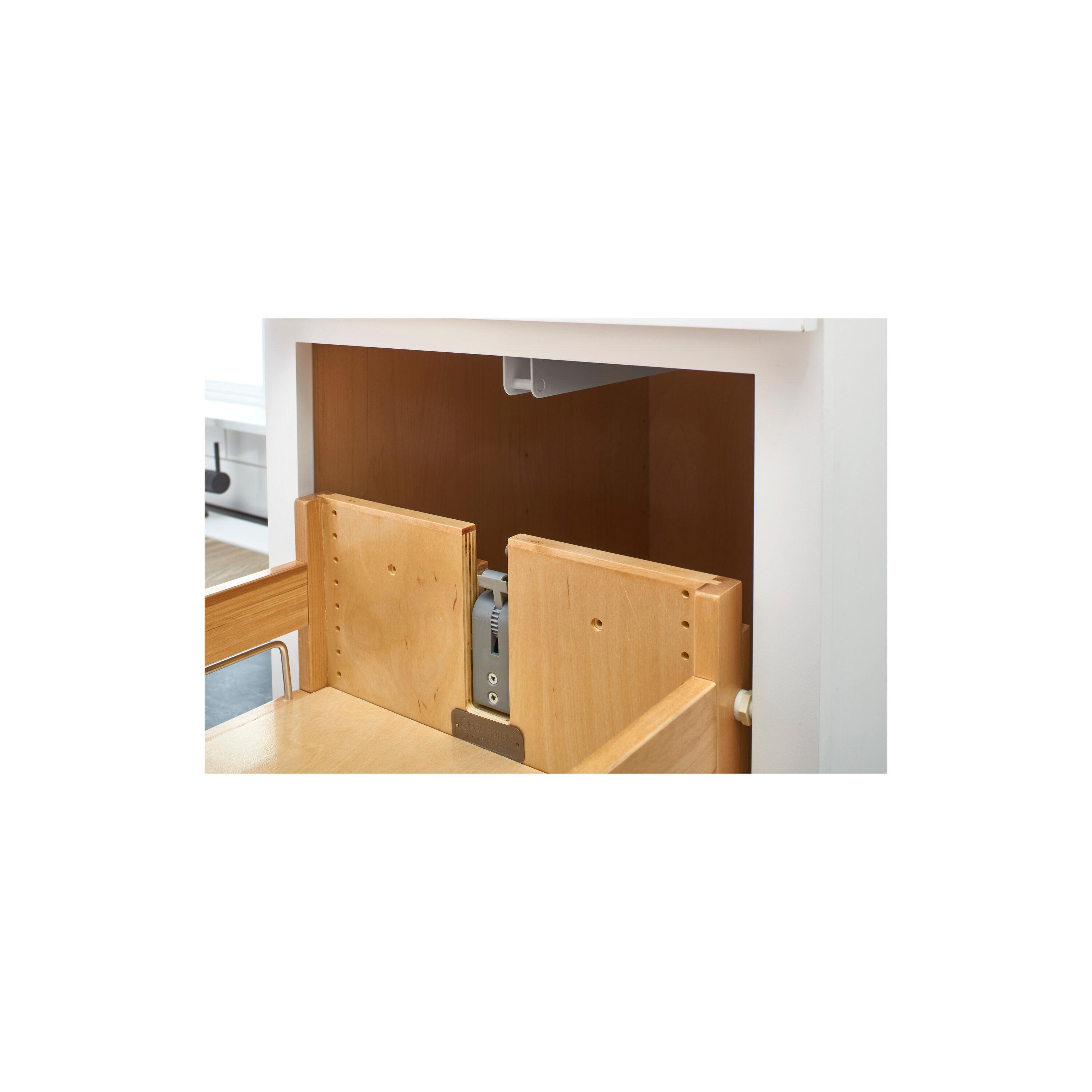 Rev-A-Shelf Wood Pullout Trash/Waste Container W/ Soft-Close
