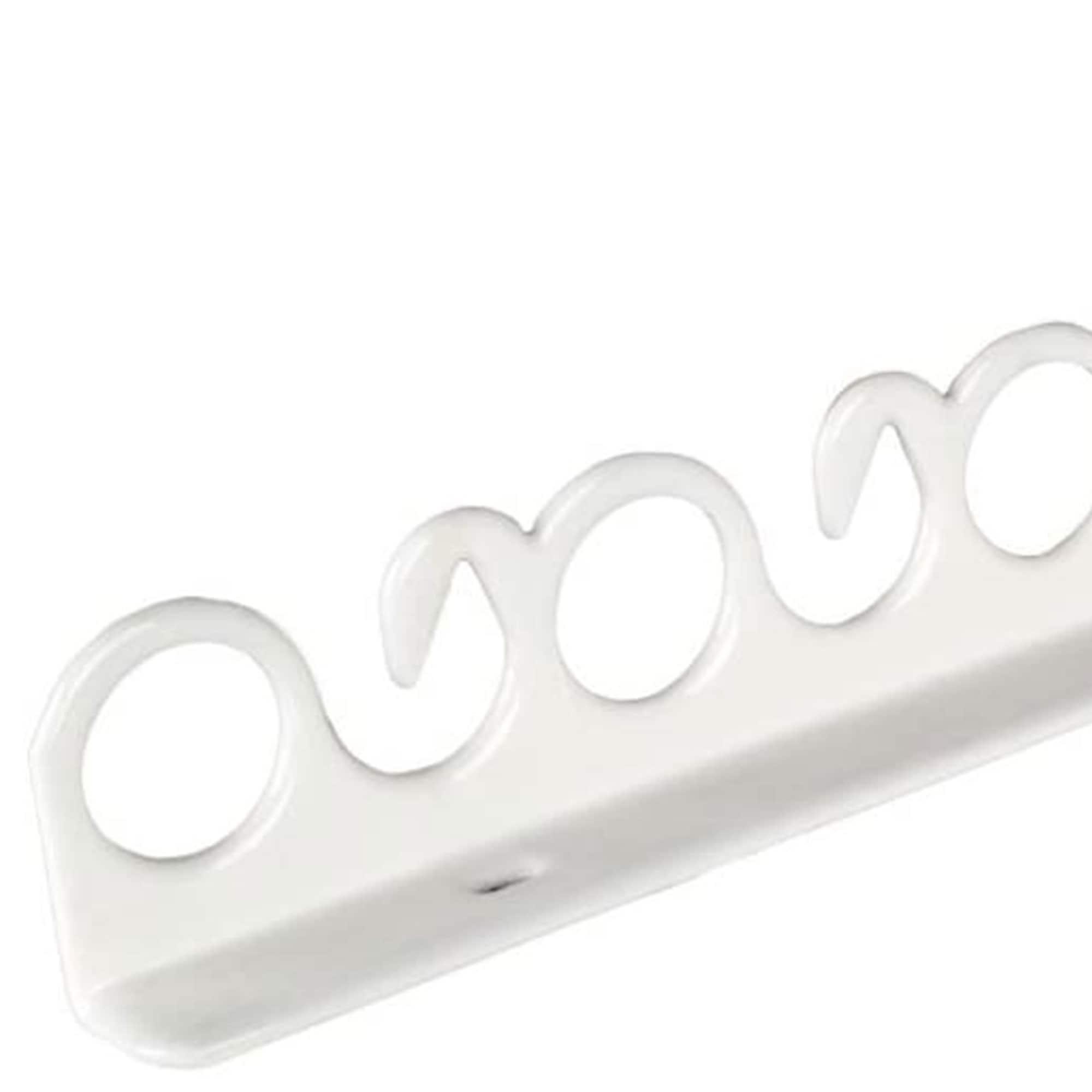 Piranha FD011 Original Vinyl Coated Steel Indoor Outdoor Compact Overhead and Wall Mount Fishing Rod Rack with Installation Hardware, Holds 11 Rods