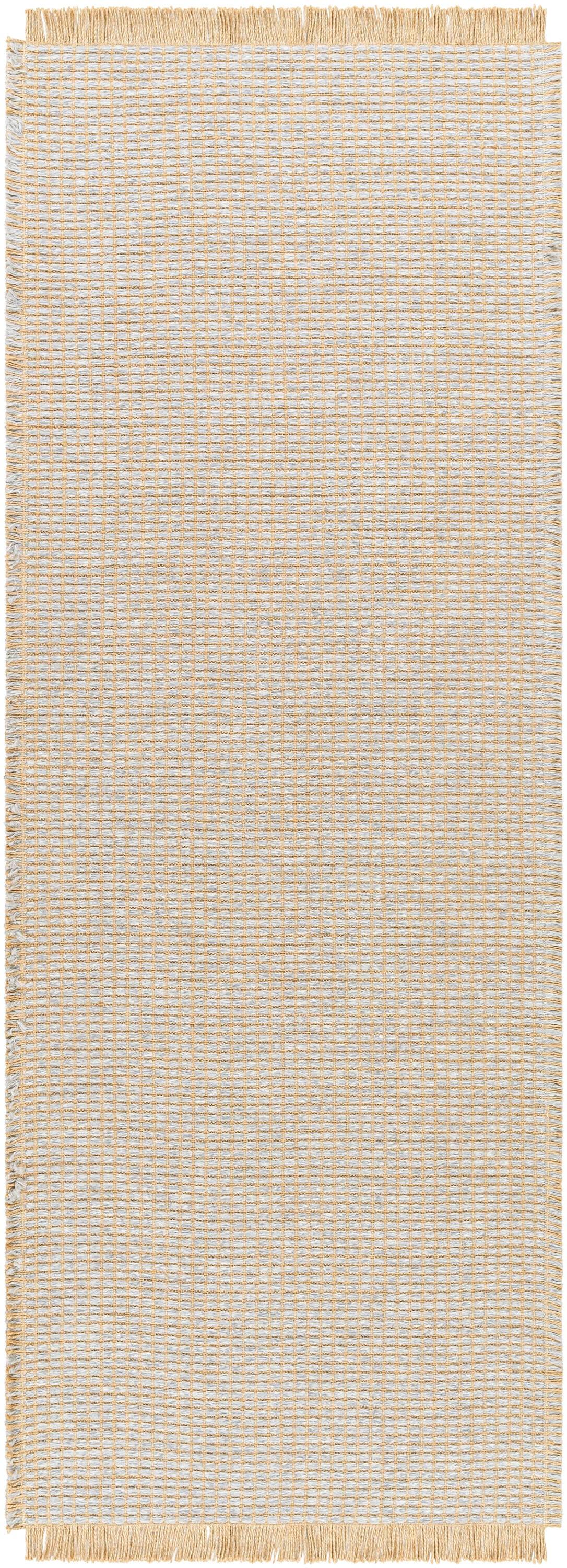 Kimi II Jute Rug by Becki Owens x Surya - Gray and Natural / 2'7" x 7'3" Runner