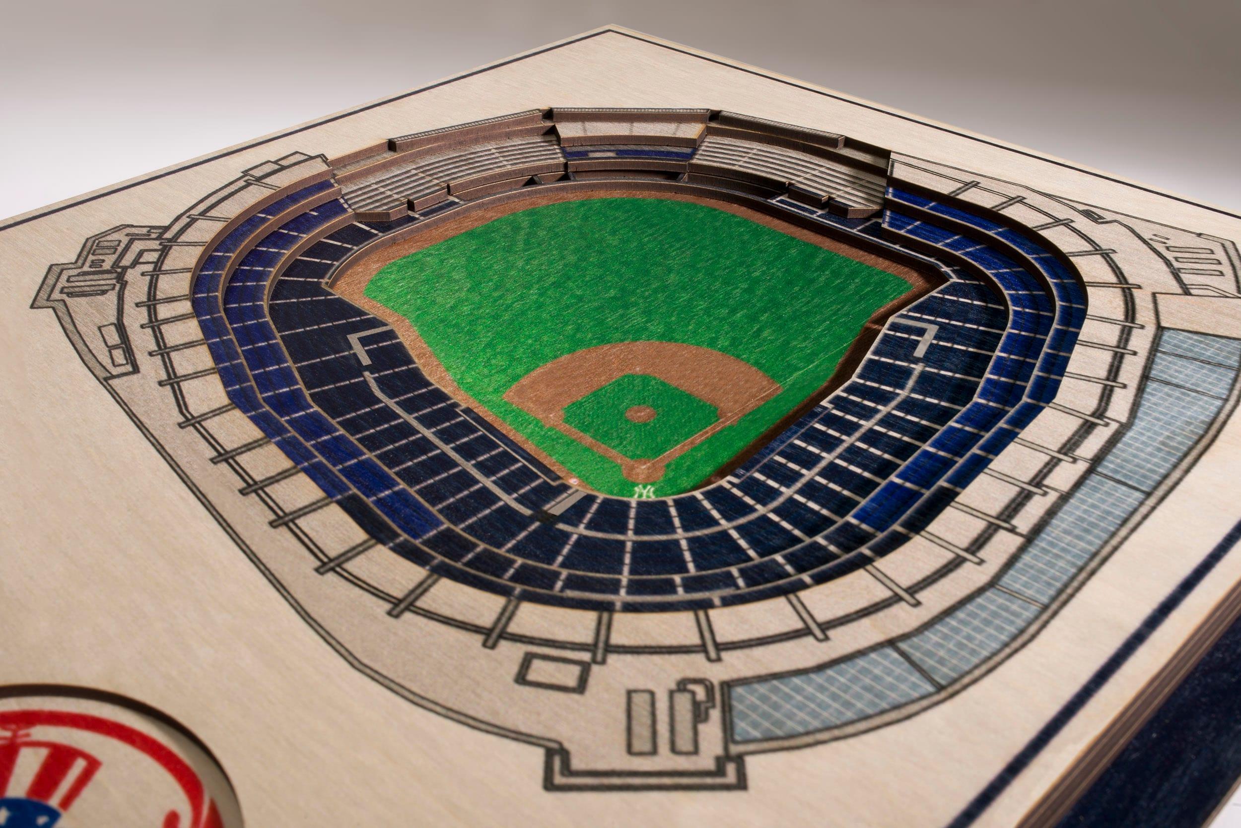 YouTheFan MLB 5-Layer StadiumViews 3D Wall Art