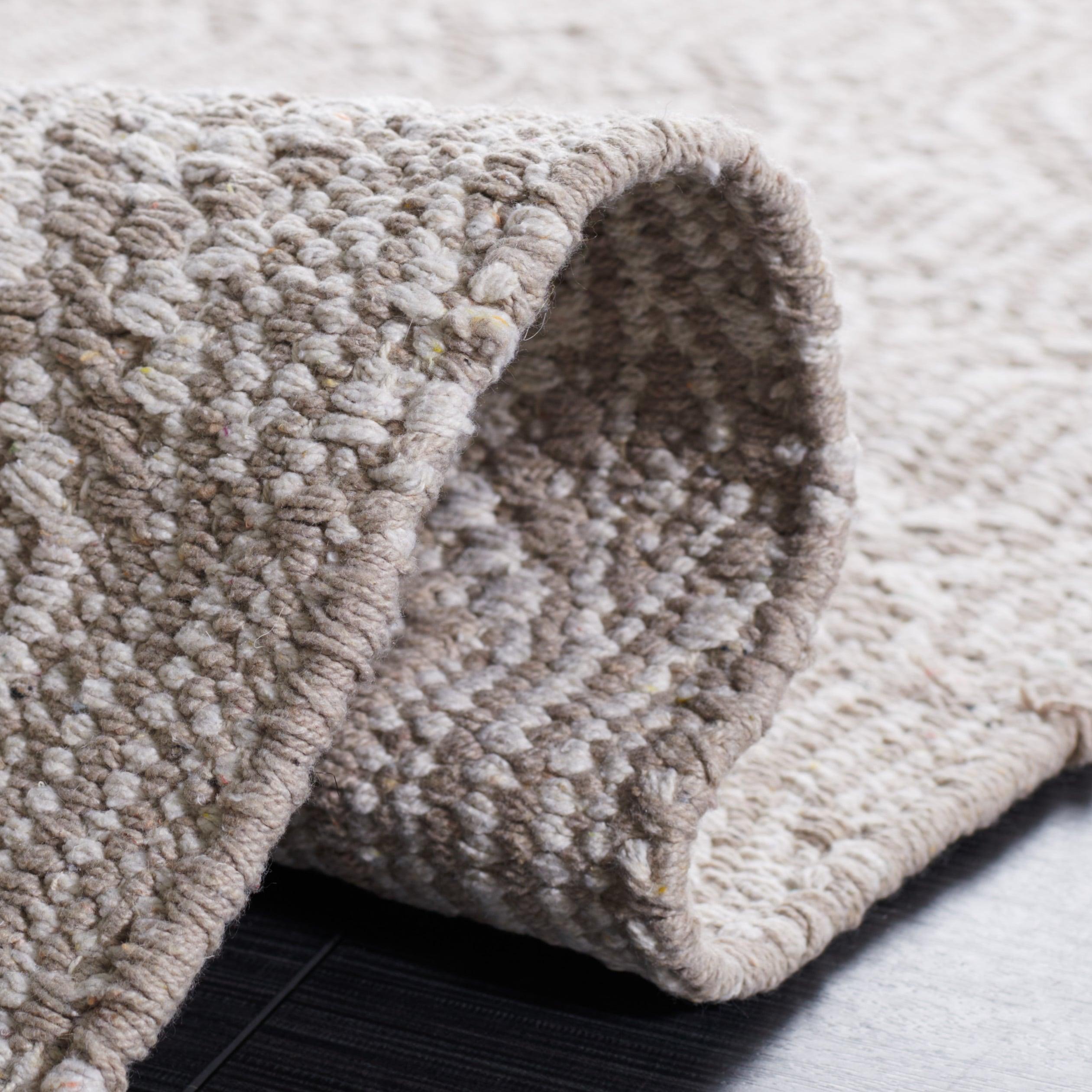 Montauk MTK333 Hand Woven Indoor Area Rug - Ivory/Grey - 6'x6' - Safavieh.