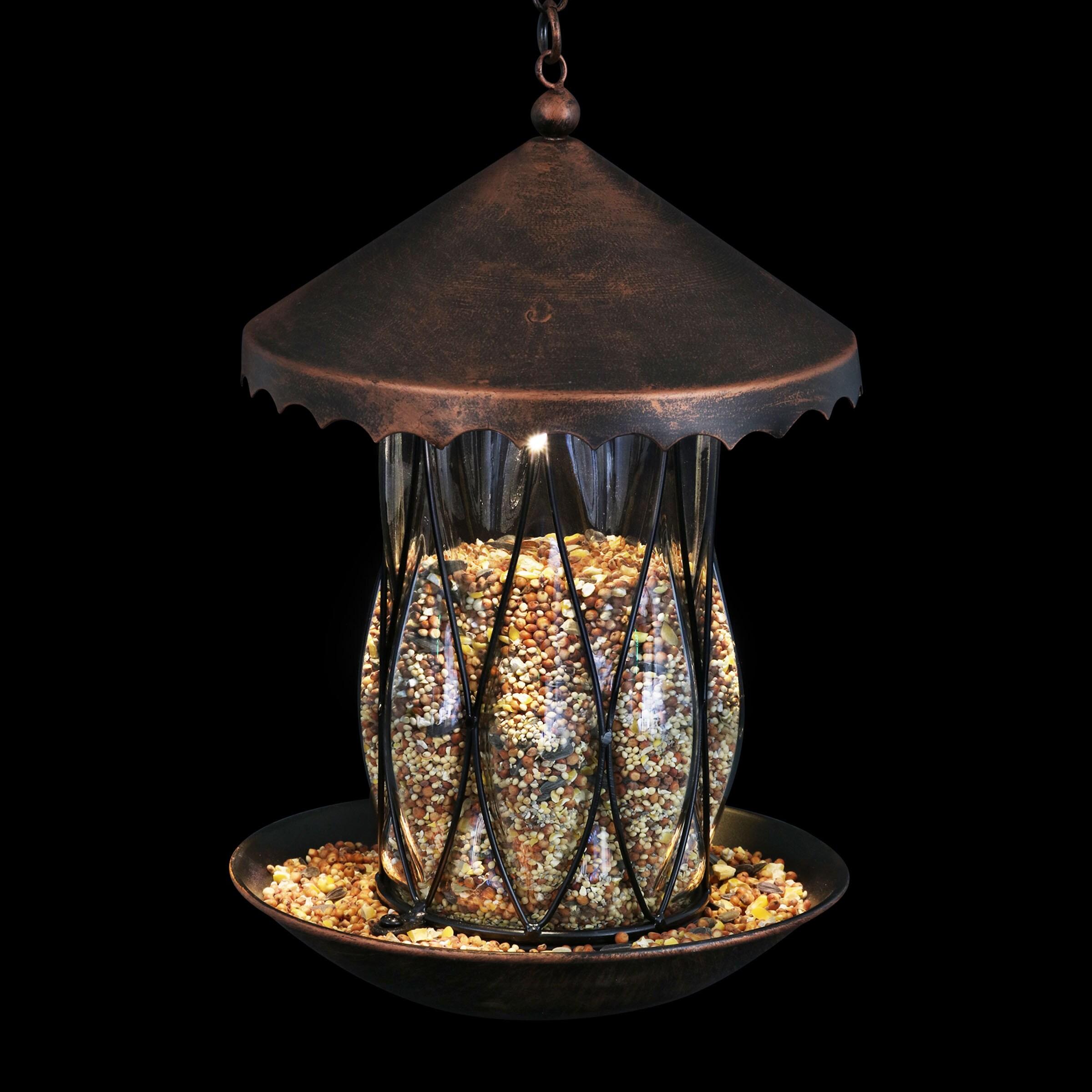 Metal Hanging Decorative Bird Feeder