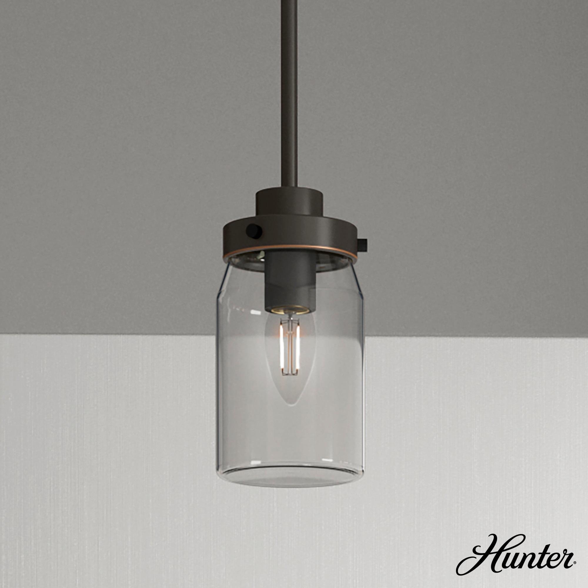 Devon Park 1 - Light Single Jar Pendant