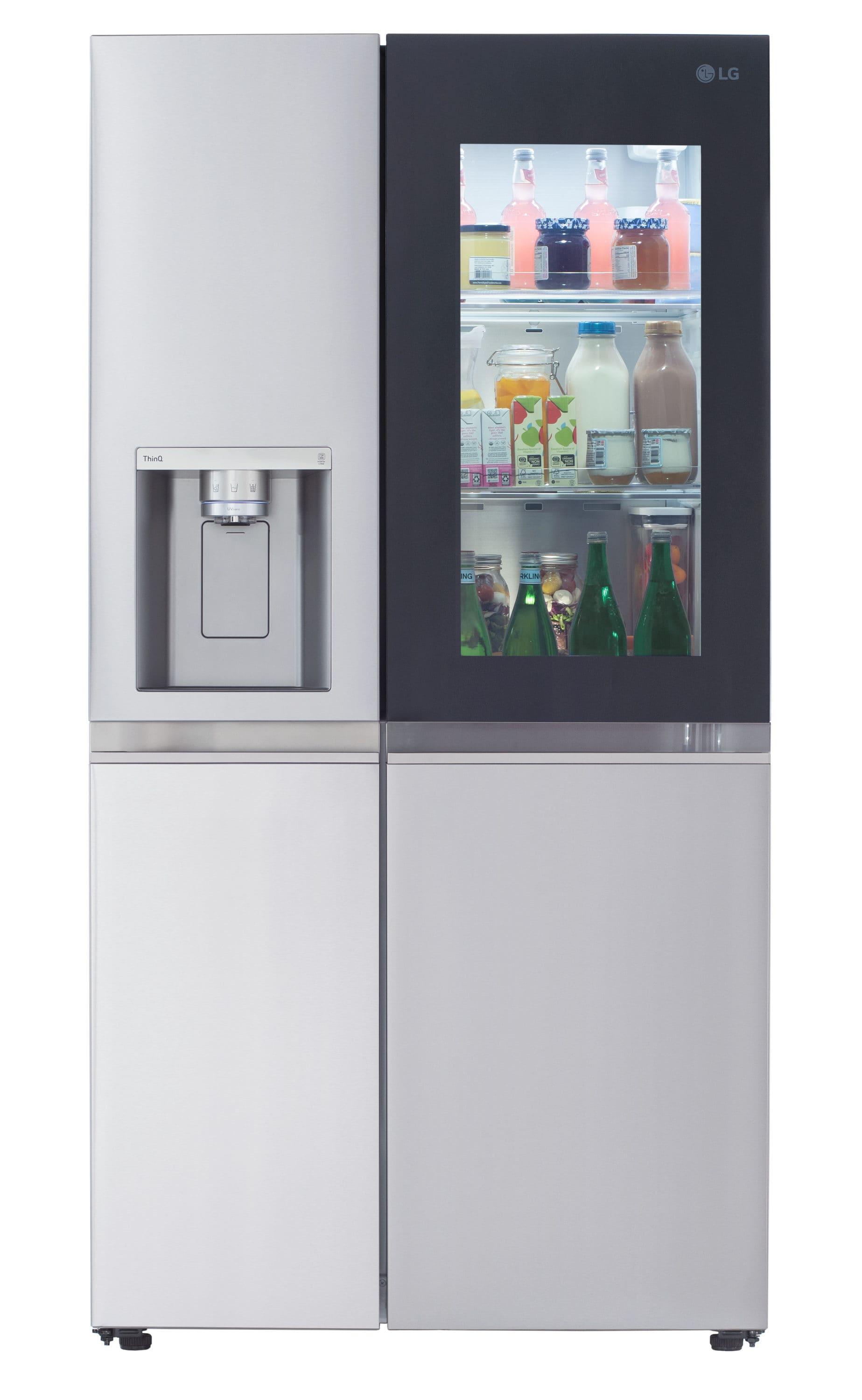 LG 27 cu. ft. Side by Side Smart Refrigerator w/ InstaView and Craft Ice
