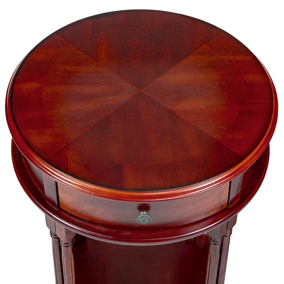 All Things Cedar Round Accent Table