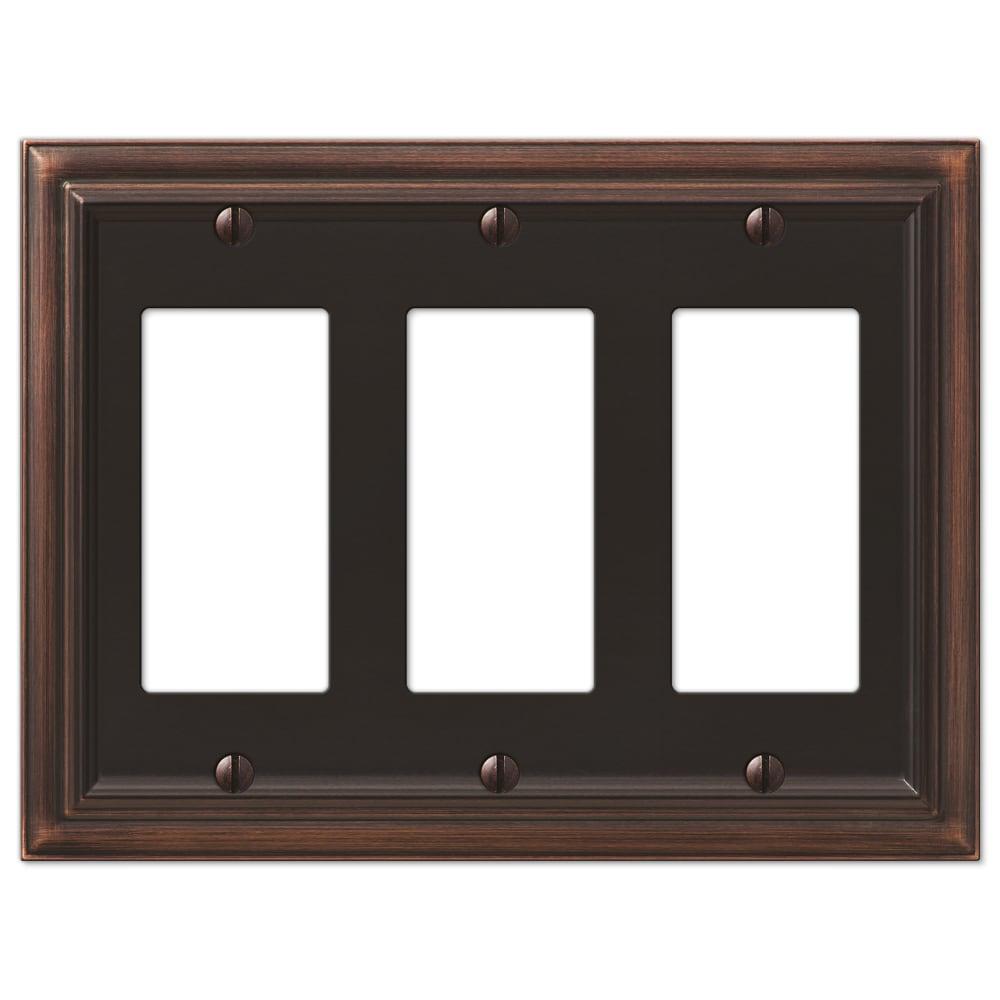 CKP Impressions 3 - Gang Rocker Standard Combination Wall Plate