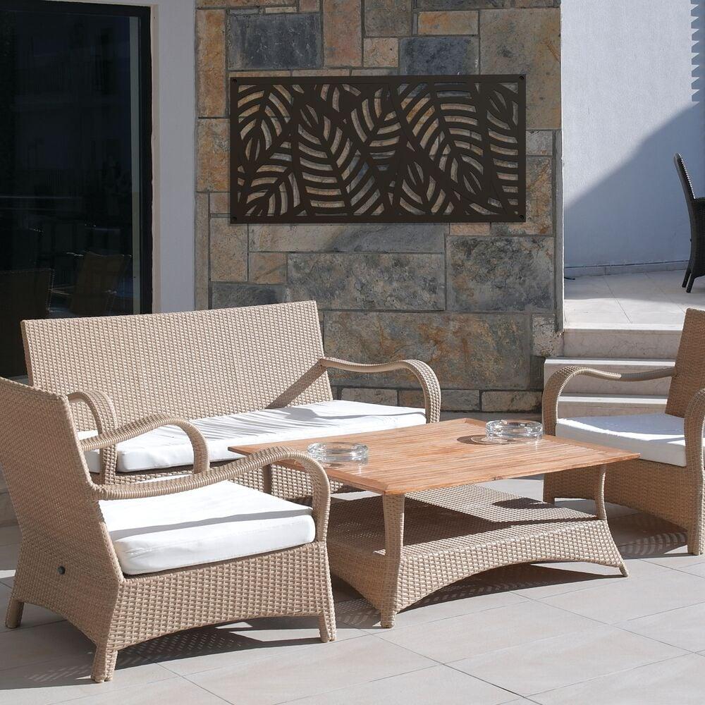 Barrette Outdoor Living 2 ft. x 4 ft. Sanibel Decorative Screen