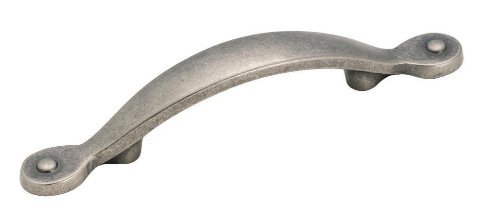 Amerock Inspirations 3 inch (76mm) Center-to-Center Weathered Nickel Cabinet Pull