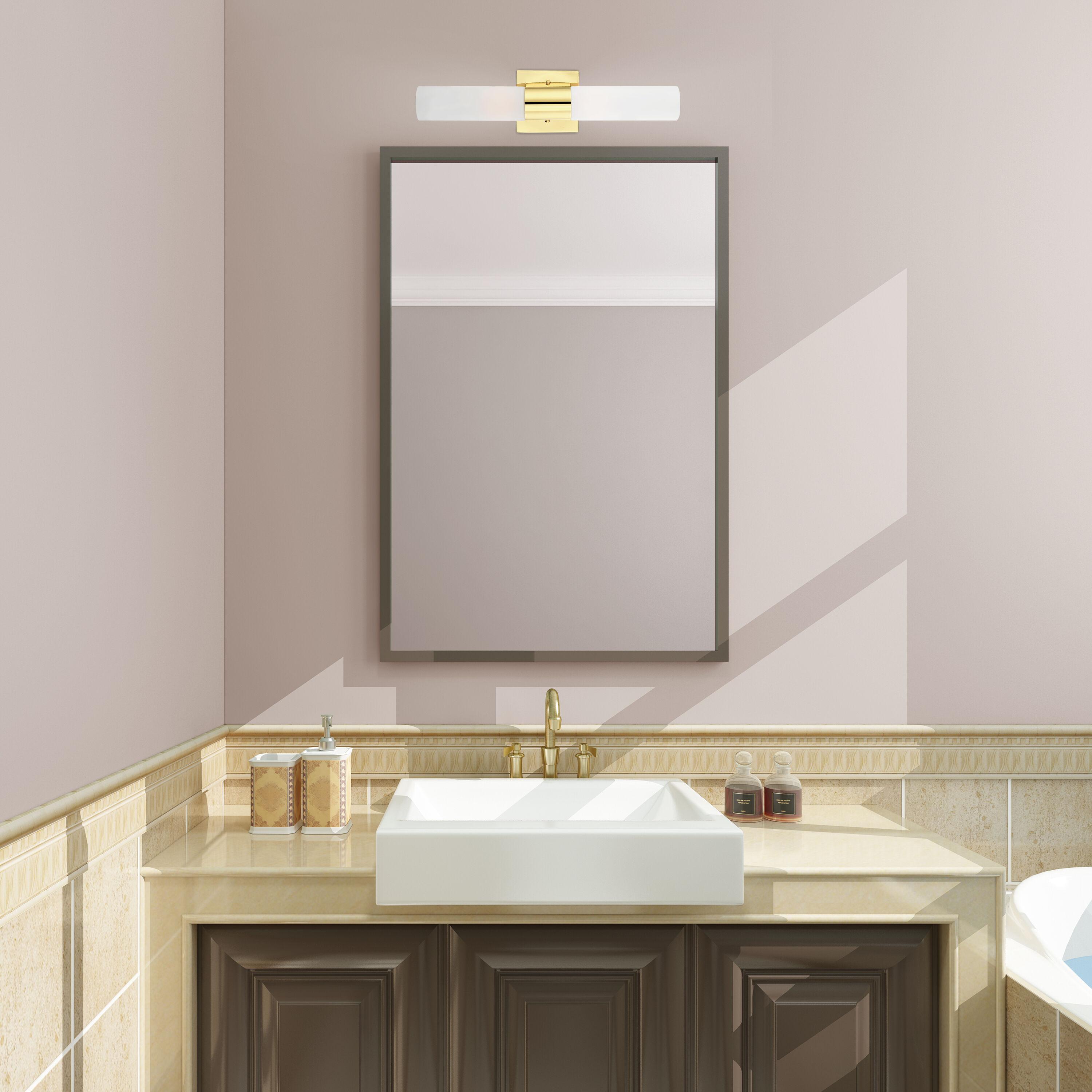 Livex Lighting Aero 2 - Light Vanity in  Polished Brass