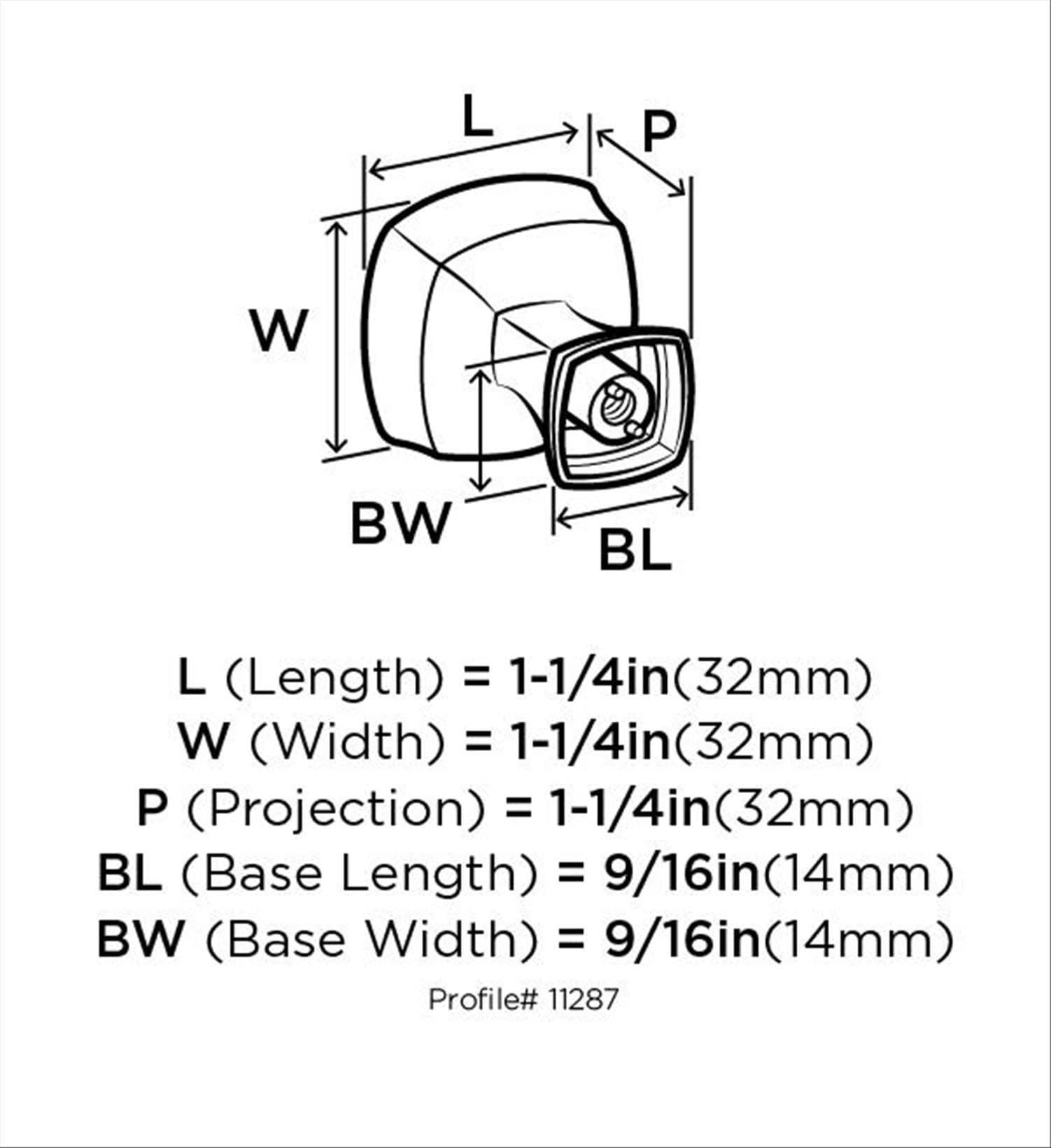 CK Series Square Knob