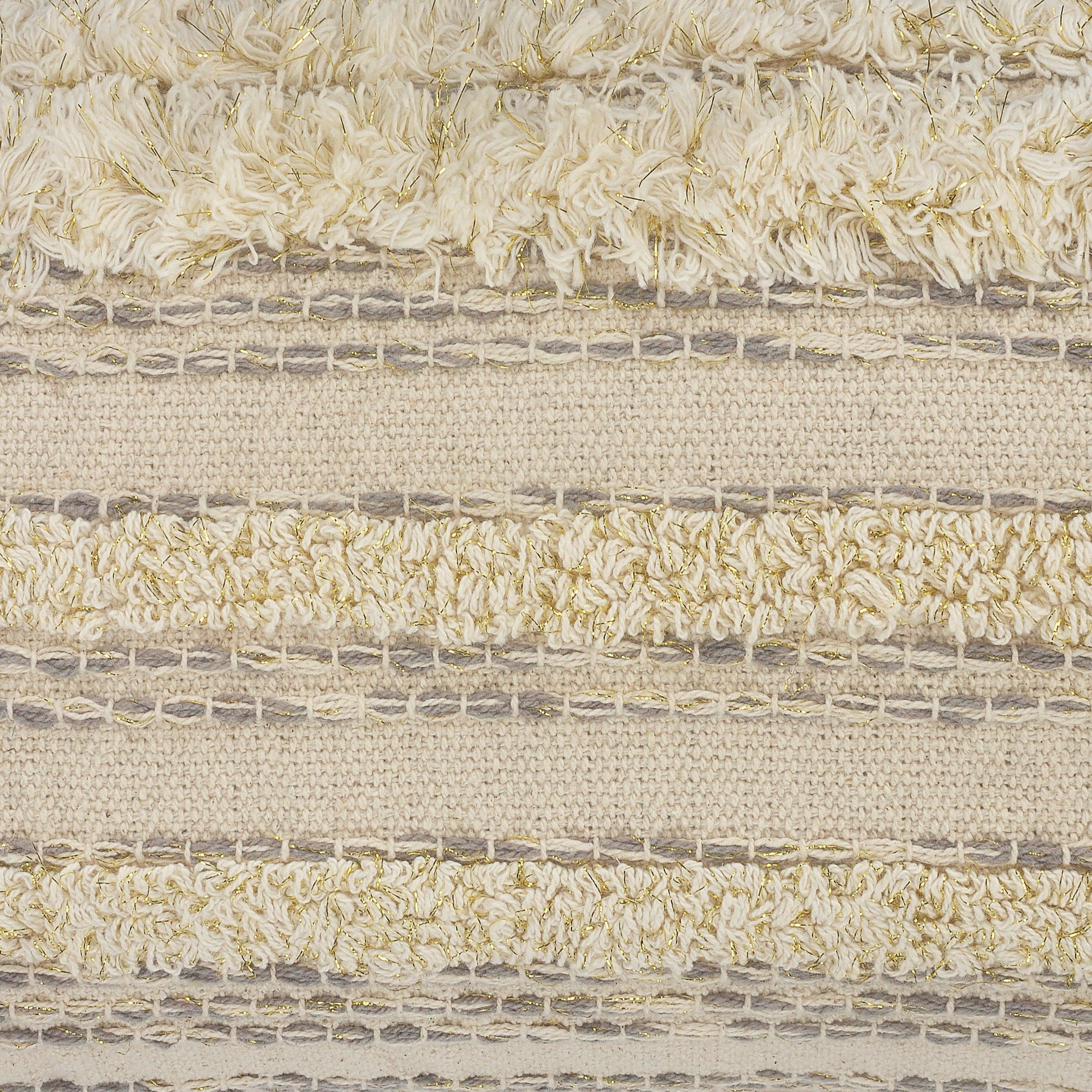 Evette Rios Ellisan Striped Cotton Throw Pillow
