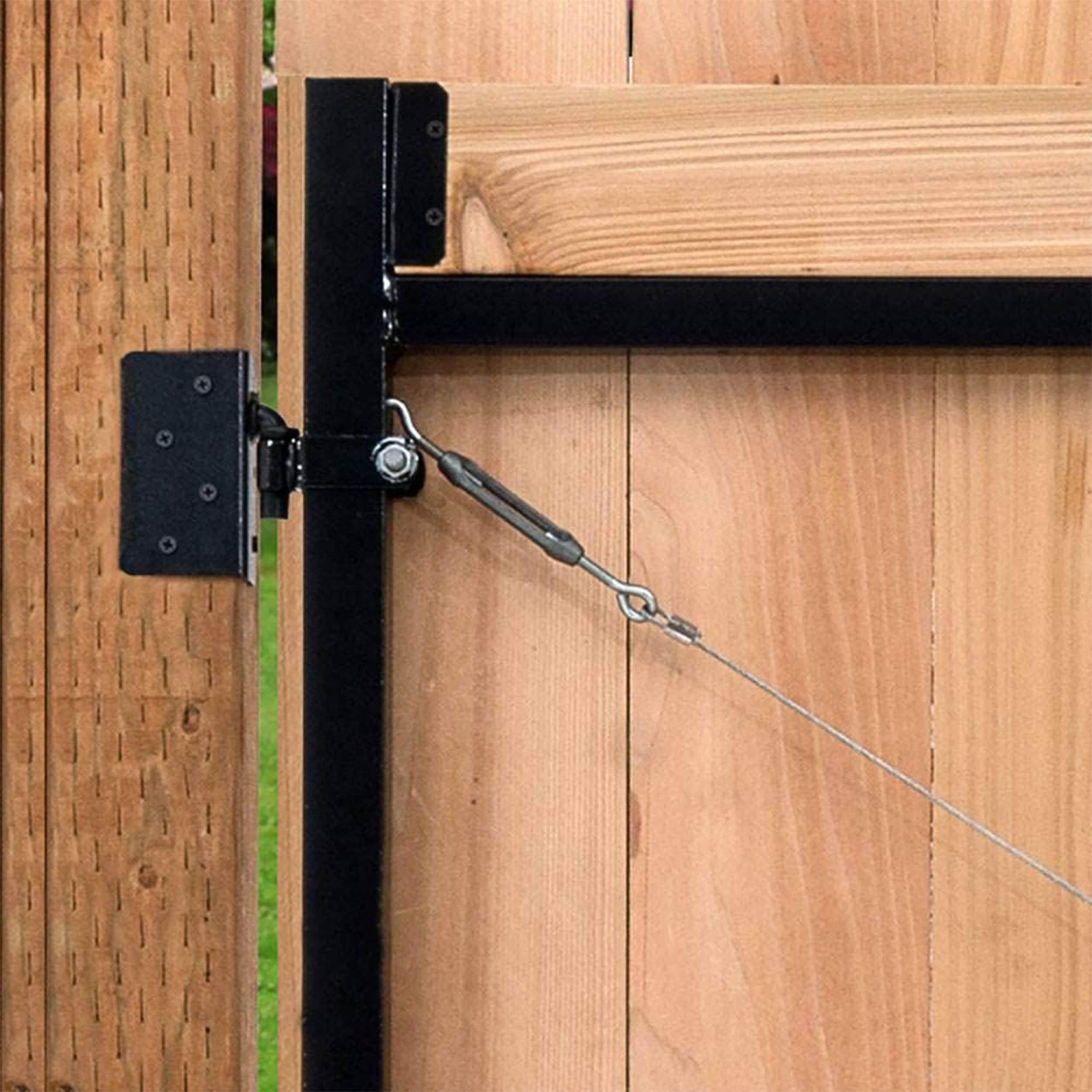 Adjust-A-Gate Adjustable Heavy Duty Steel Frame Anti Sag Gate Building Repair Kit, 36 to 60 Inches Wide Opening Up To 4 Feet High Fence
