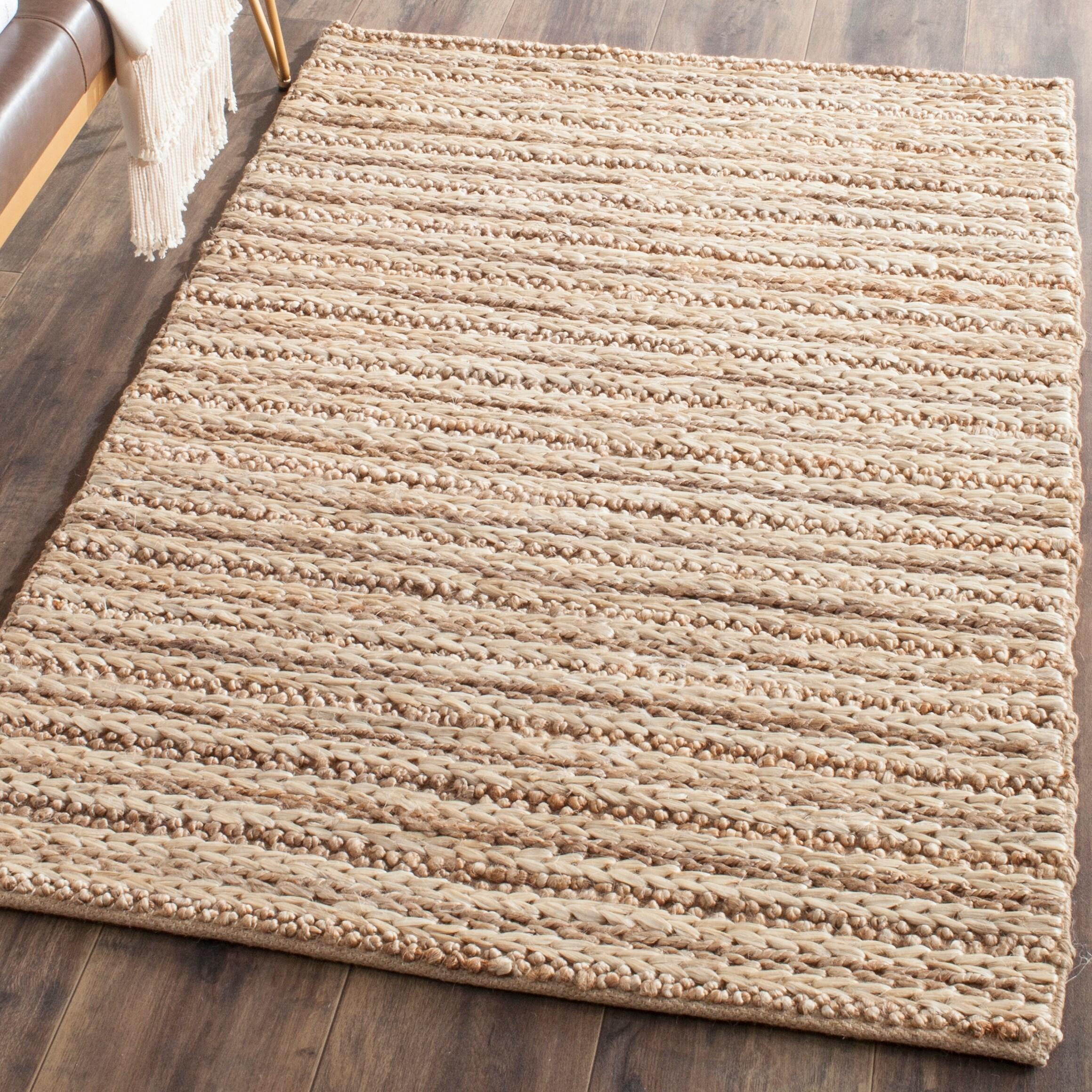 Natural Fiber NF653 Hand Woven Area Rug - Natural - 5'x8' - Safavieh.