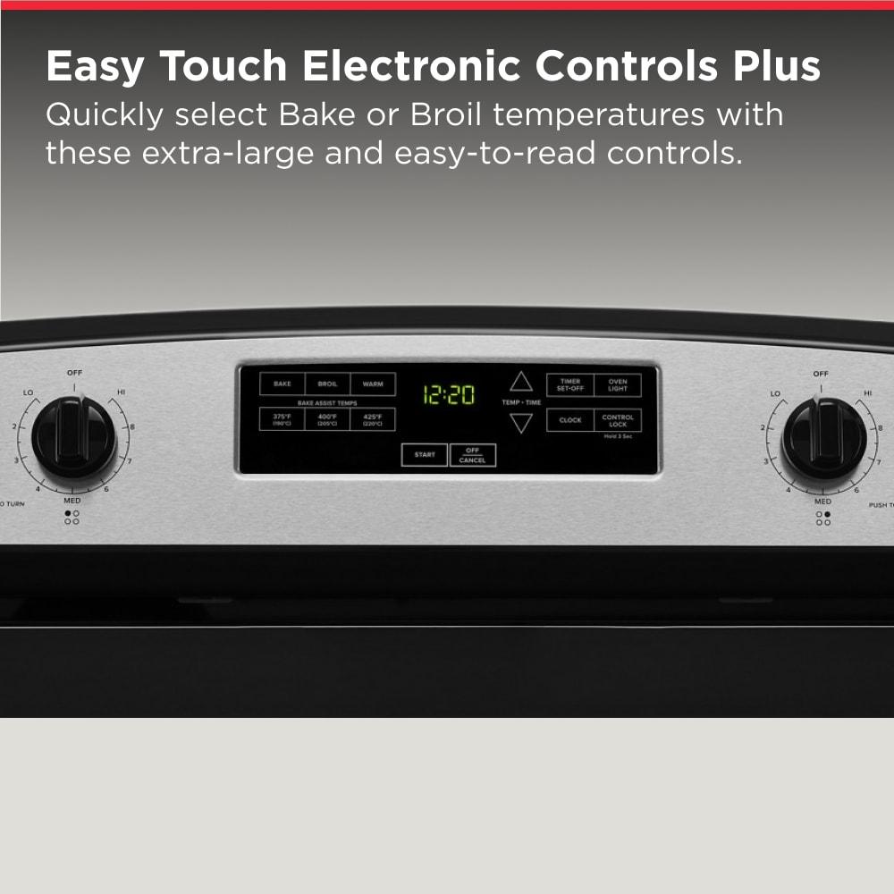 Amana 30-inch 4.8 cu ft Electric Range in Stainless Steel