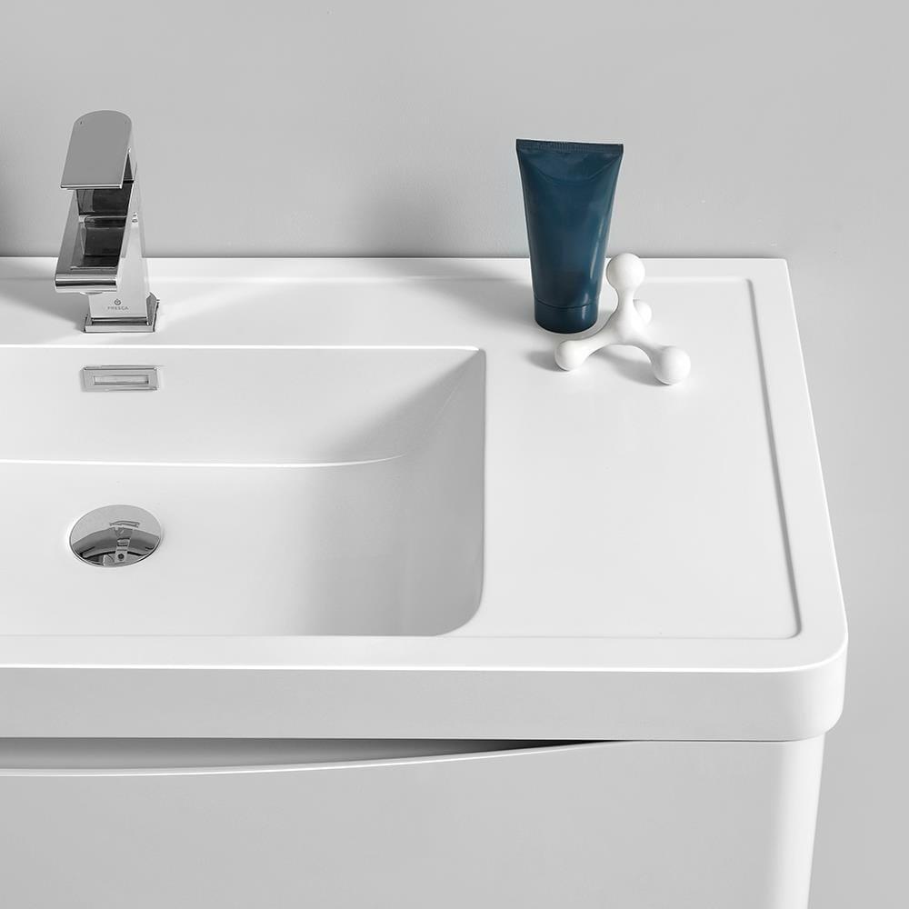 Tuscany 32" Wall Mount Single Sink Bathroom Vanity Set with Medicine Cabinet (Faucet Not Included)