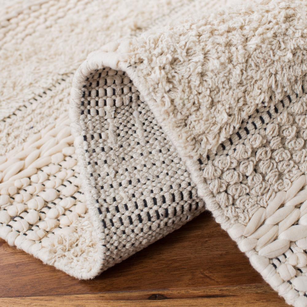Natura NAT651 Hand Woven Area Rug - Ivory - 5'x8' - Safavieh