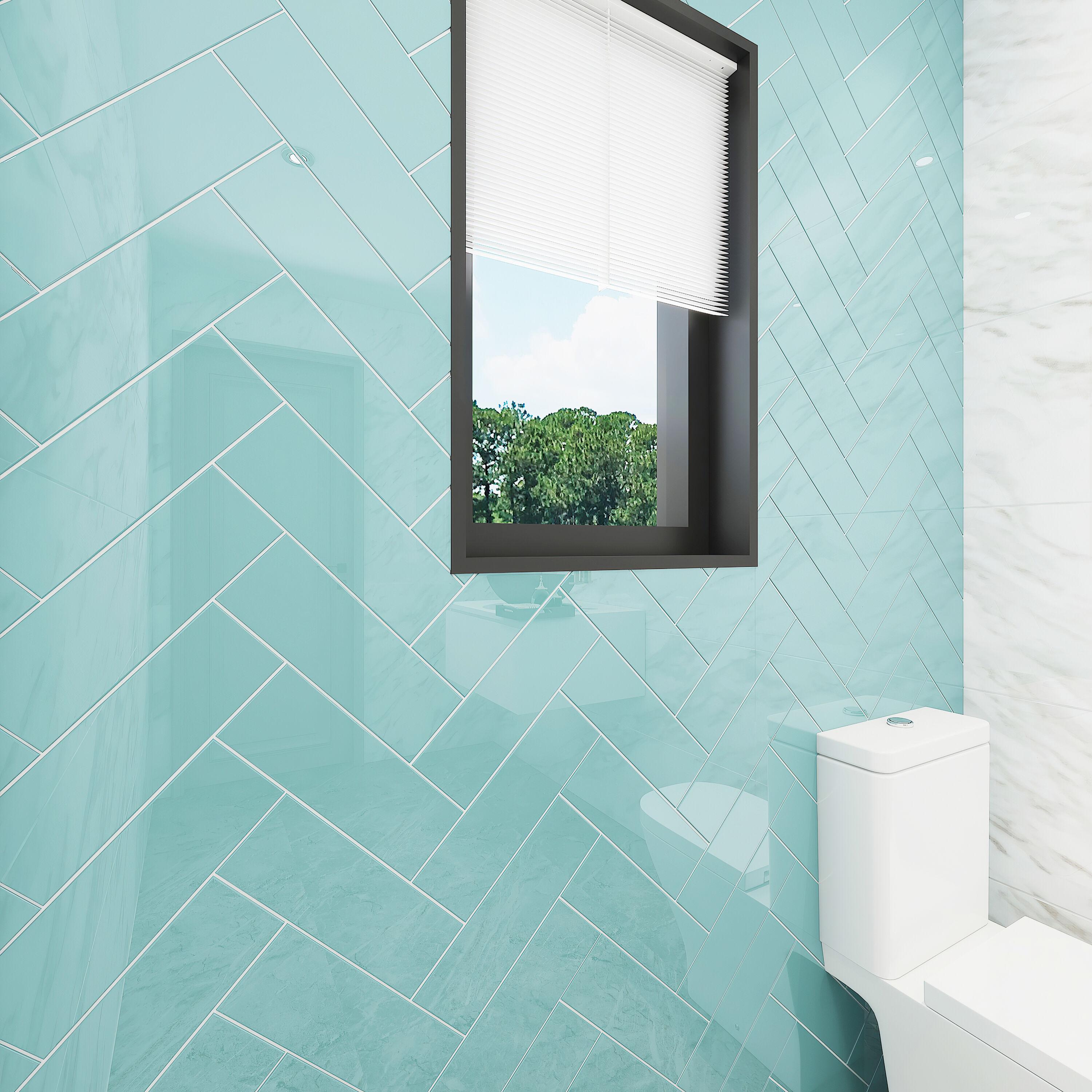 Glass Subway 4" x 12" Wall Tile
