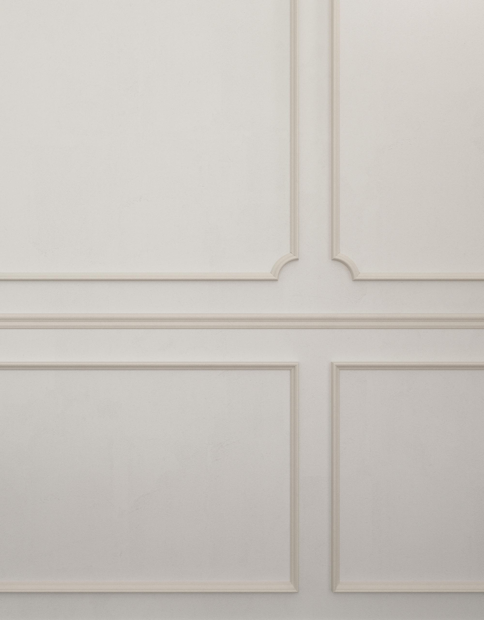 18" 3D Wall Panel in White