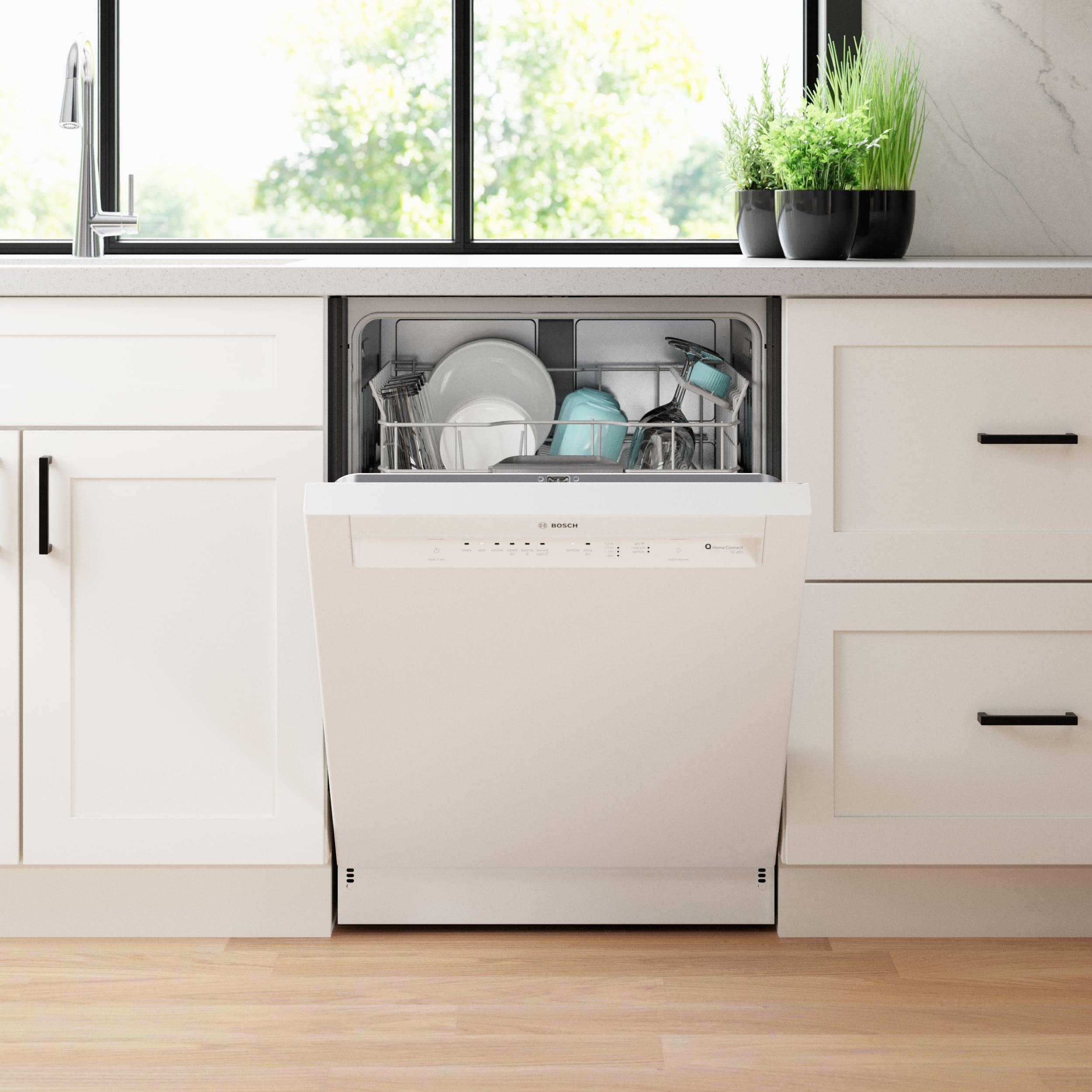 100 Series 24" Front Control Built-In Dishwasher with Hybrid Tub