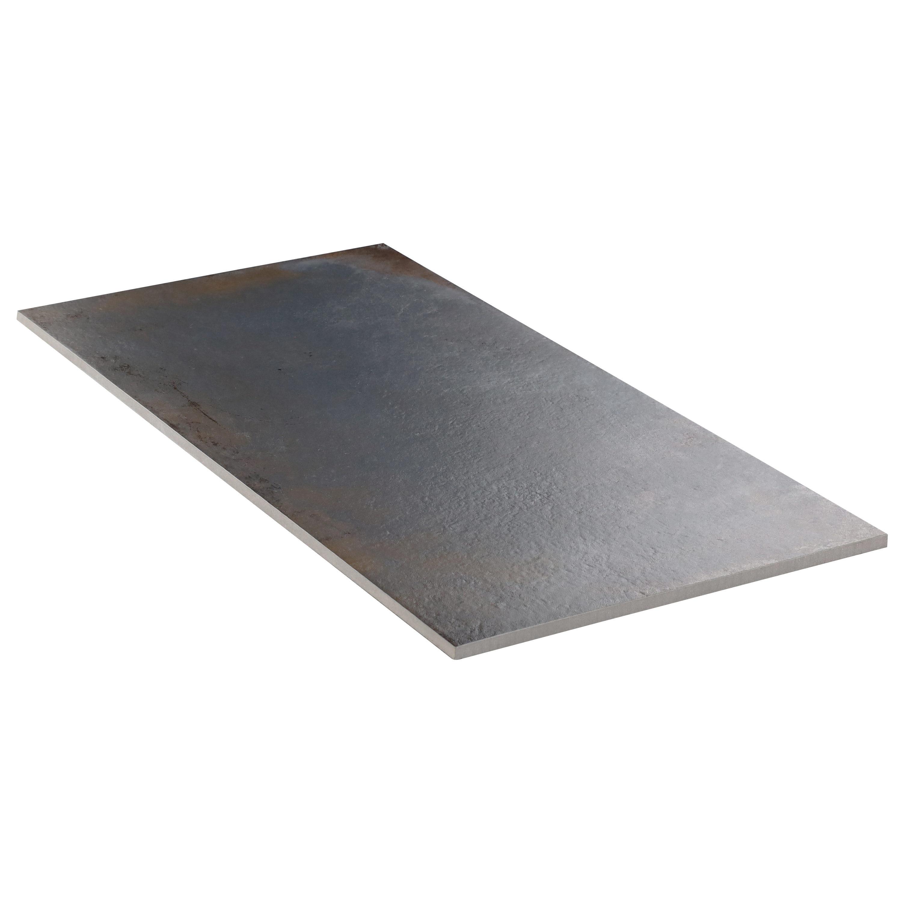Angela Harris Fuller 12" x 24" Matte Cement Look Porcelain Wall & Floor Tile (11.62 Sq. Ft. / Case)