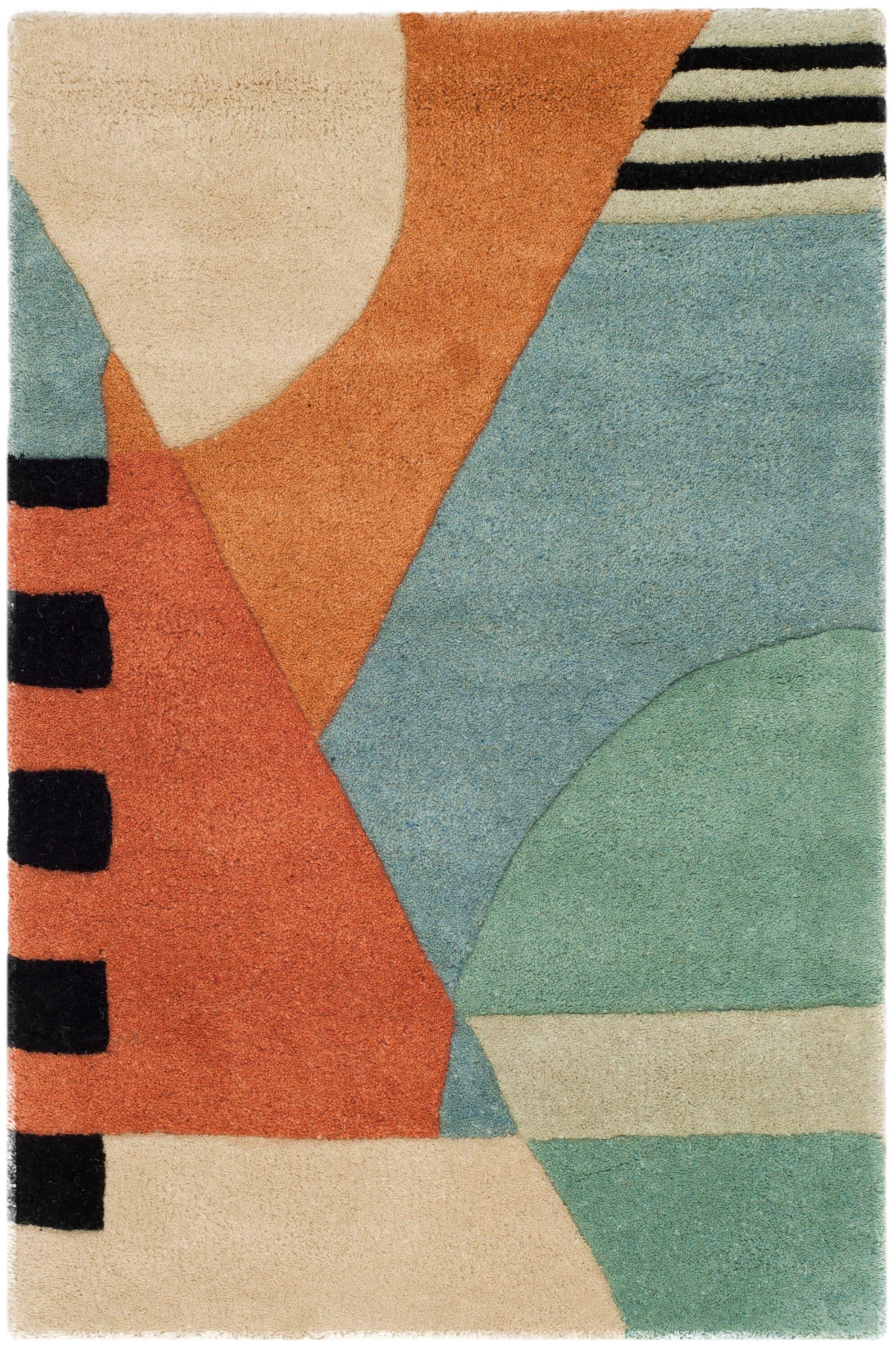 Rodeo Drive RD863 Hand Tufted Accent Rug - Gold - 2'x3' - Safavieh.