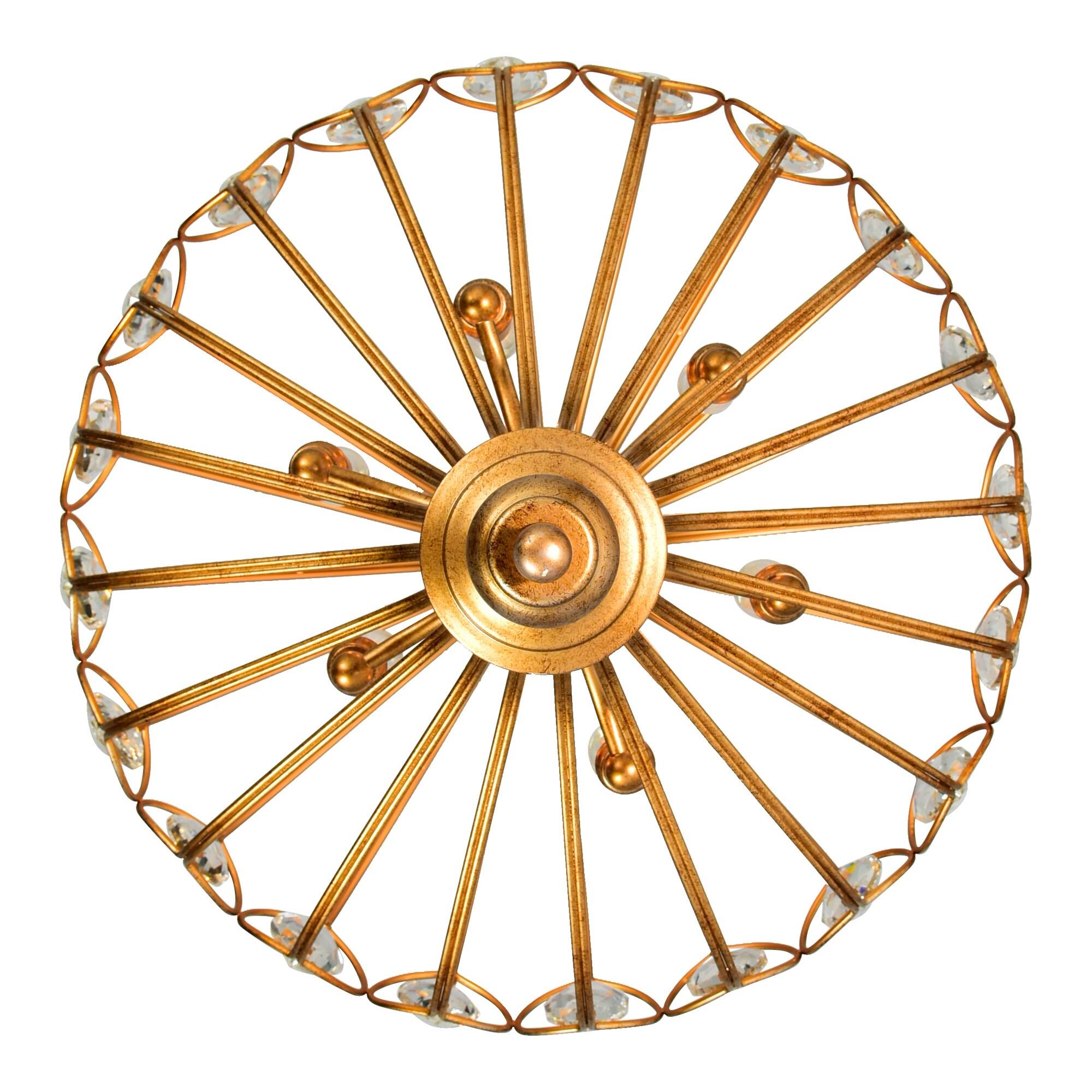 CWI Lighting Altair 6 Light Traditional Metal Chandelier in Antique Bronze