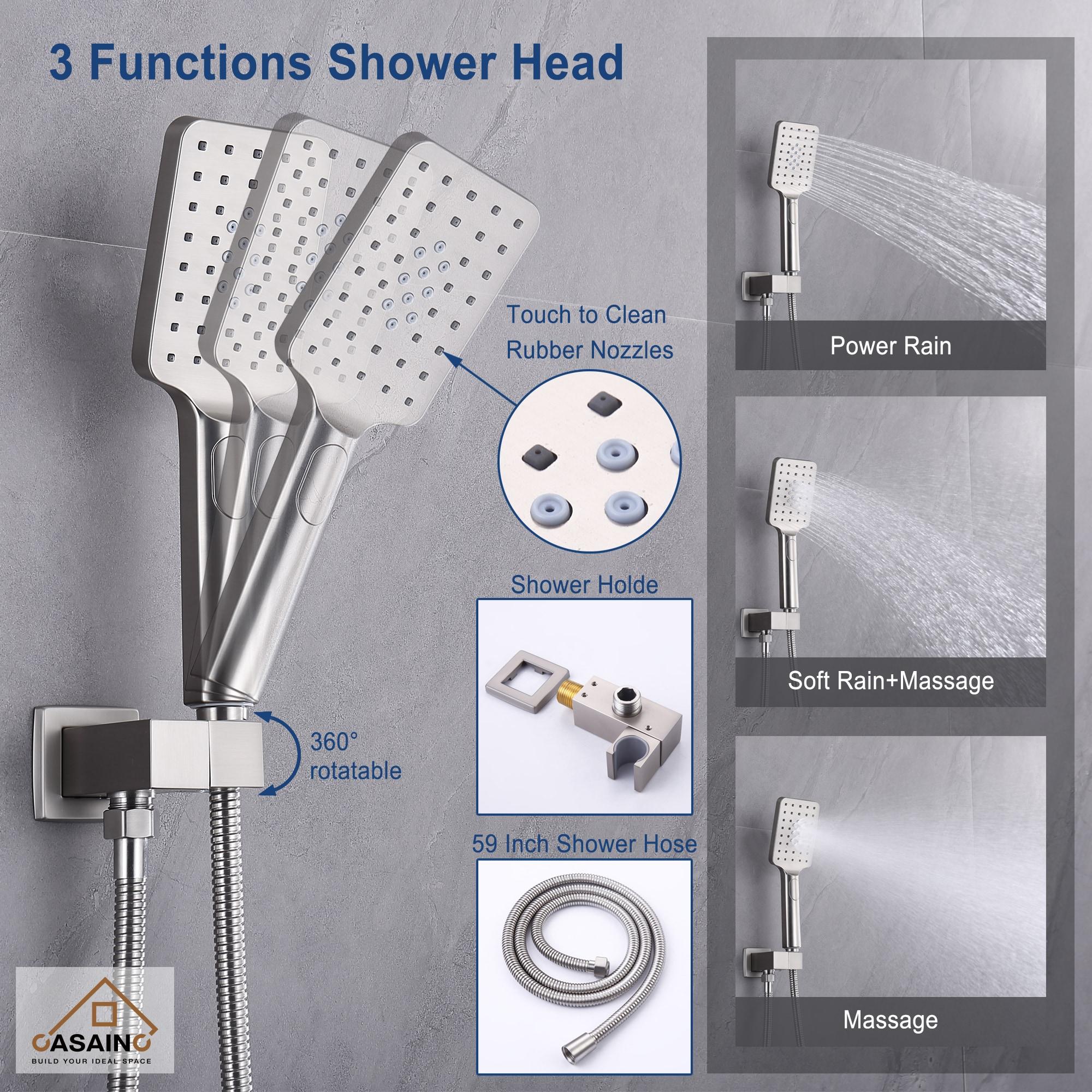 CASAINC OY-98B1202-BN All-In-One Kit with Rough in-Valve