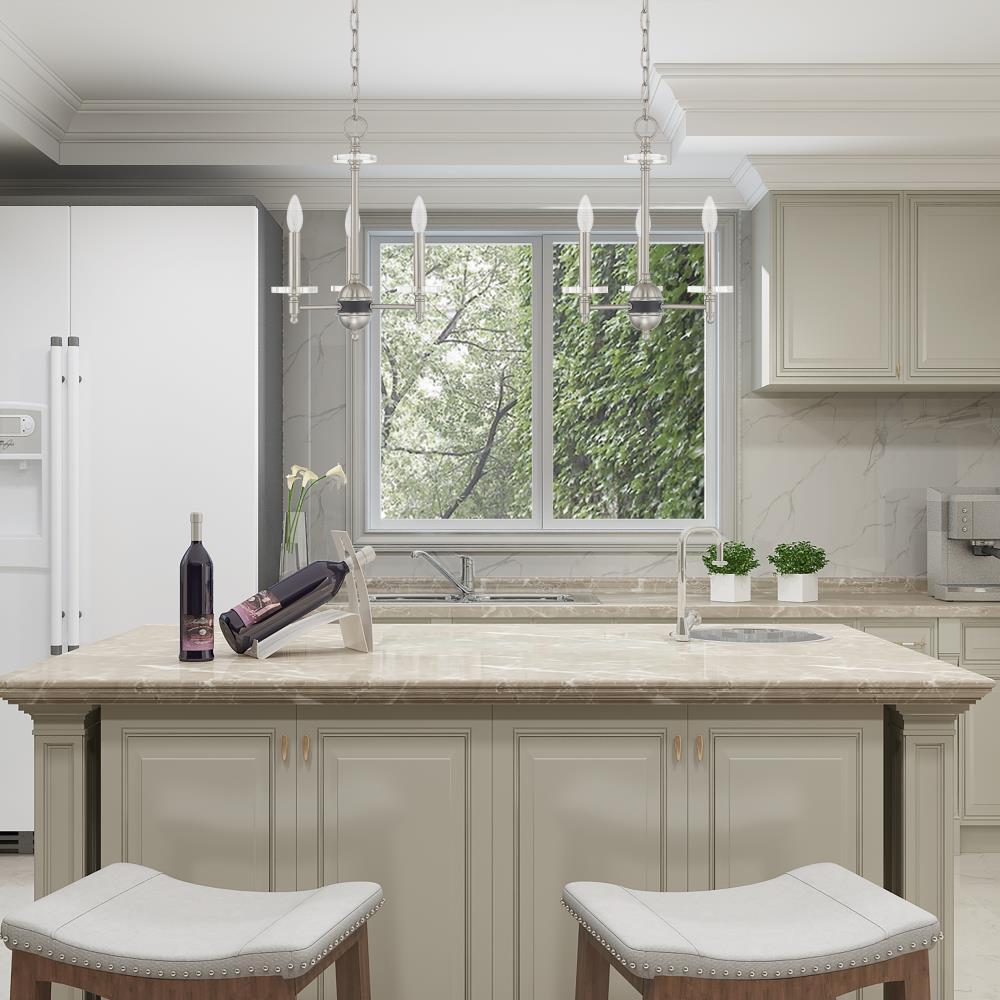 Livex Lighting Bennington 3 - Light Chandelier in  Brushed Nickel