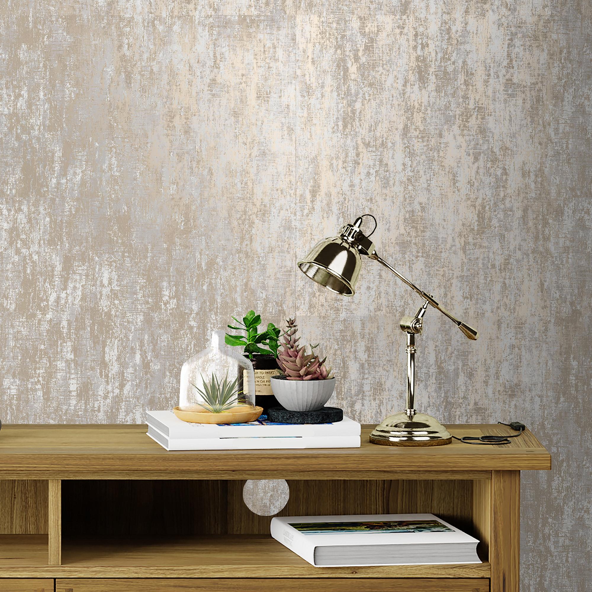 Laura Ashley Whinfell Champagne Wallpaper