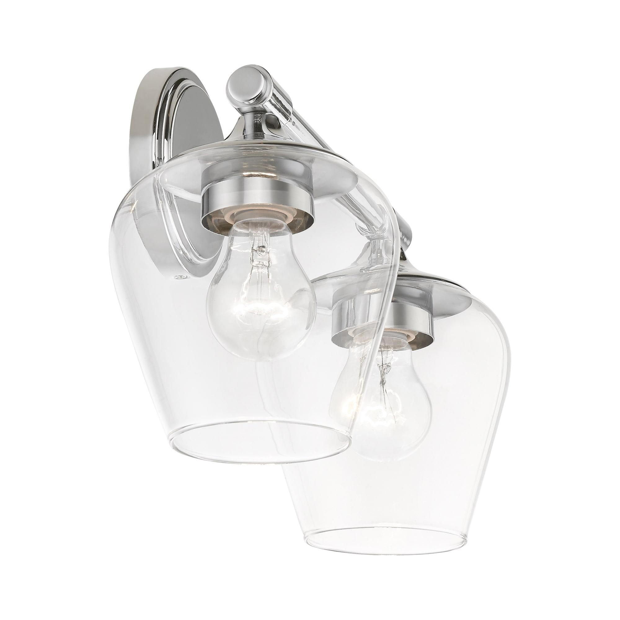 Livex Lighting Willow 2 - Light Vanity in  Polished Chrome