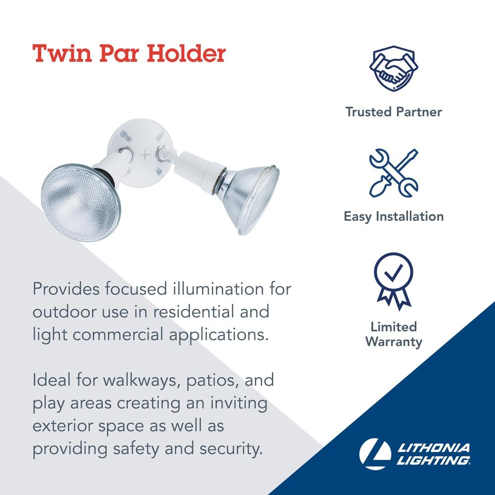 Lithonia Lighting Ofth 300Pr 120 P M12 Contractor Select 2 Light 5 Wide Commercial Flood