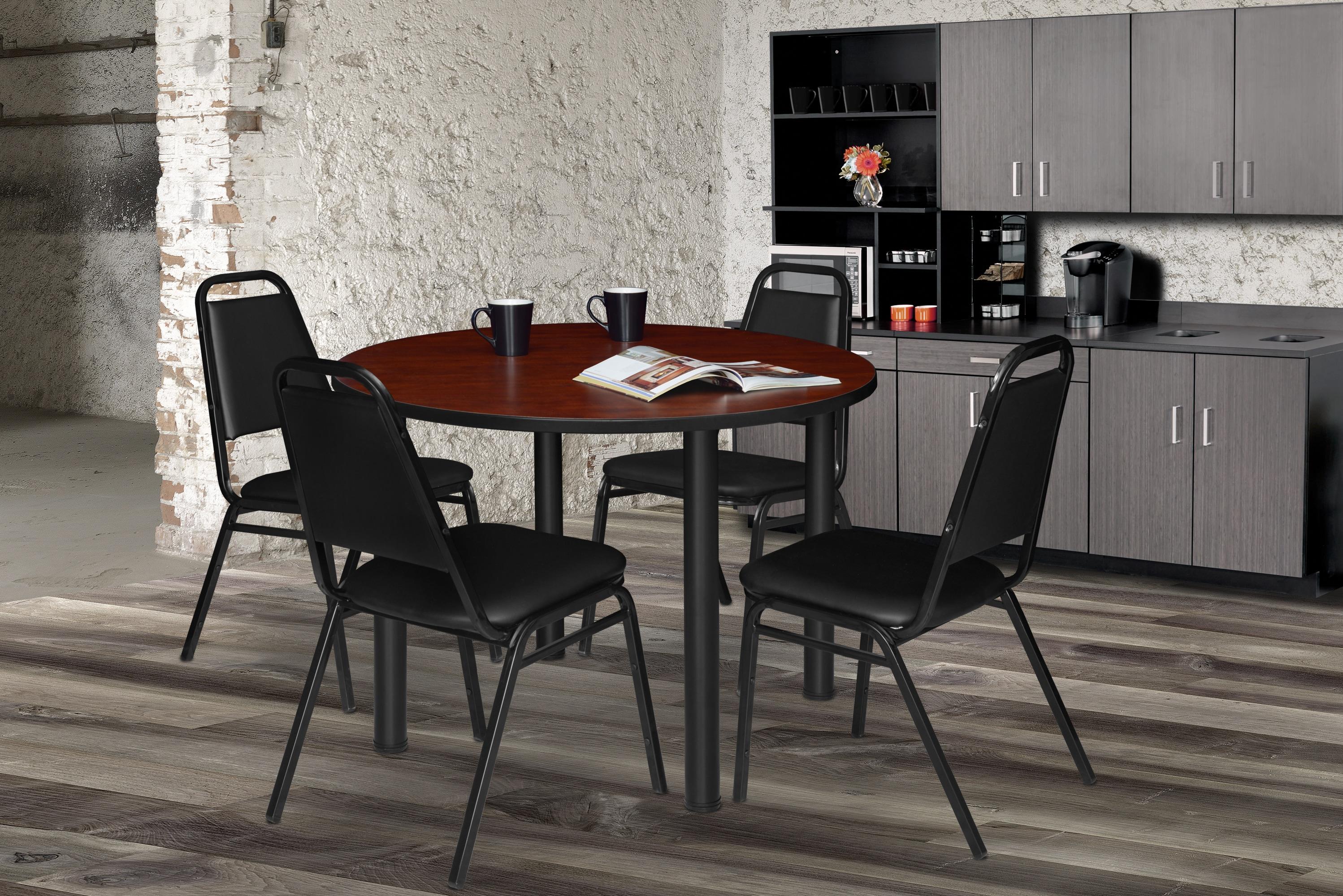 Regency Regency Dining Cushioned Restaurant Stackable Chair (Set of 8)