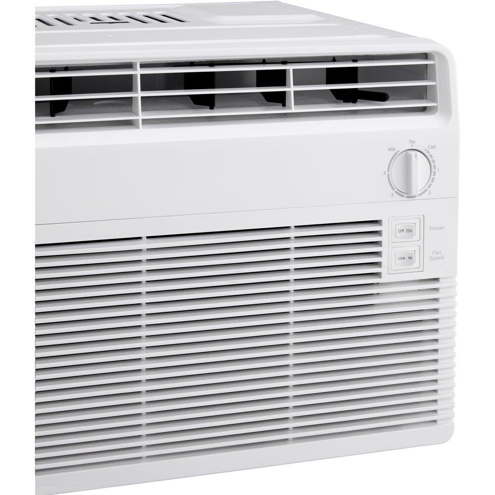 LG 5000 BTU Window Air Conditioner for up to 150 Sq. Ft. with 2 Cooling and Fan Speeds in White