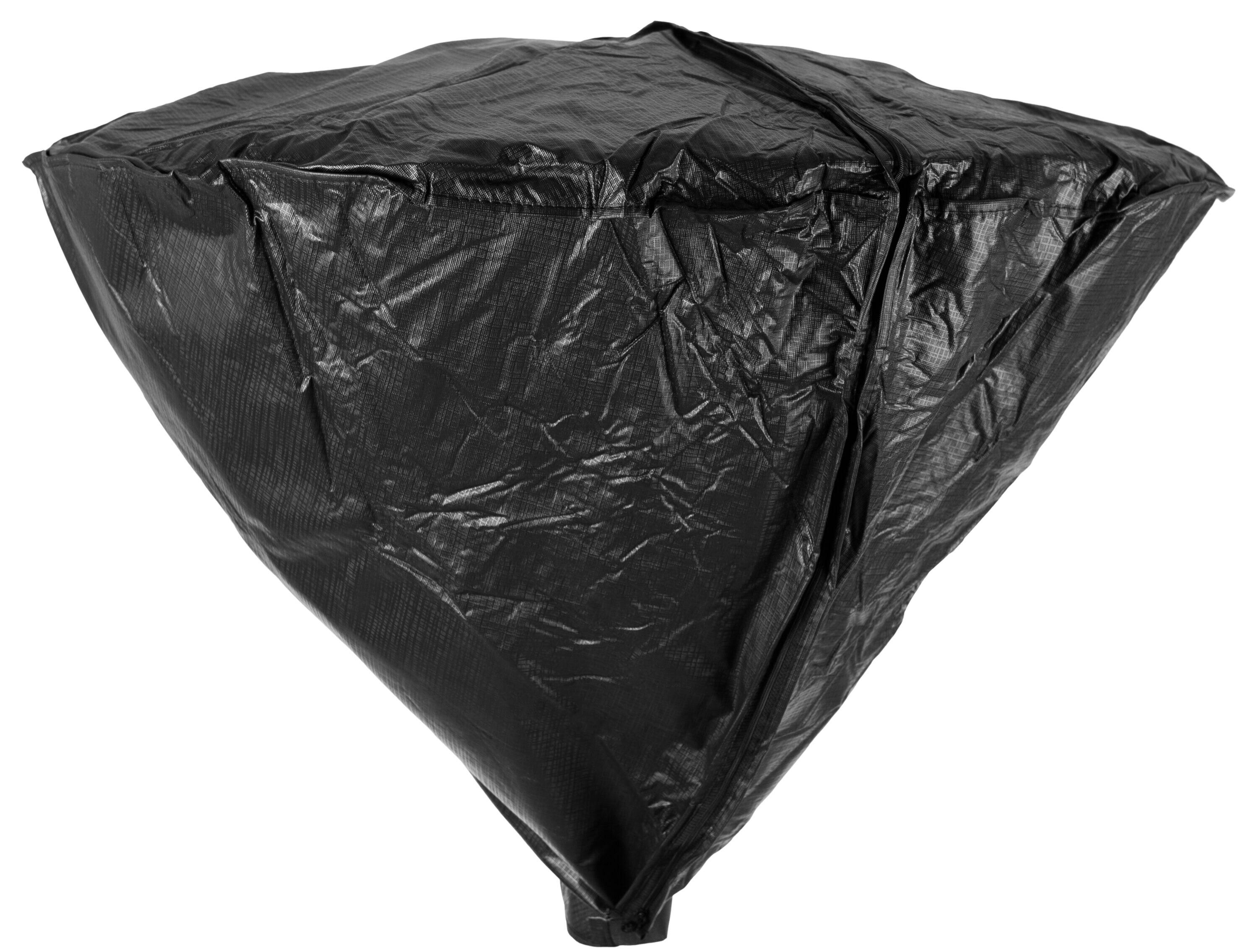 Fire Sense Fire Sense Outdoor Vinyl Head Cover LPG Patio Heaters Heavy Duty 10 Gauge Felt Lined with 32" Reflectors-Black