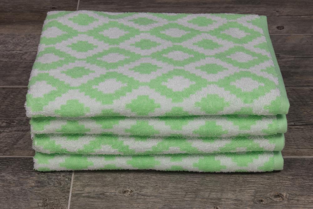 Fibertone by 1888 Mills 4 Piece Beach Towel Set (Set of 4)