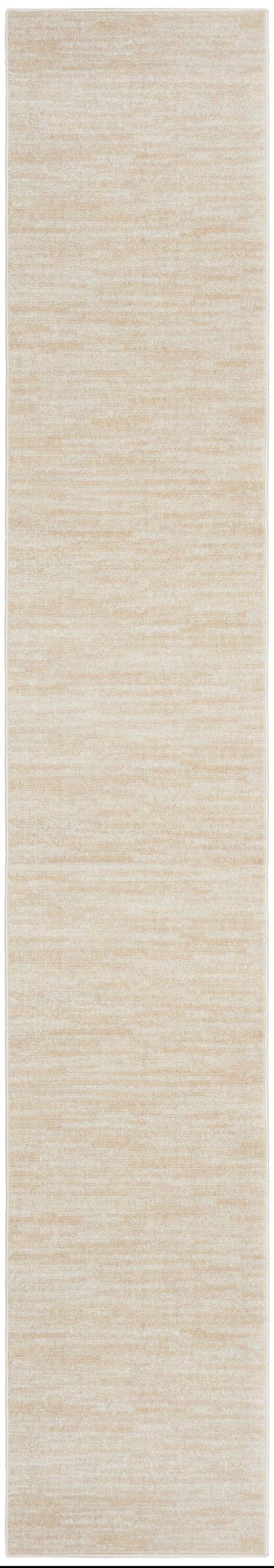 Nourison Essentials Easy Care Indoor Outdoor Area Rug - Ivory Beige 2'2" x 18'