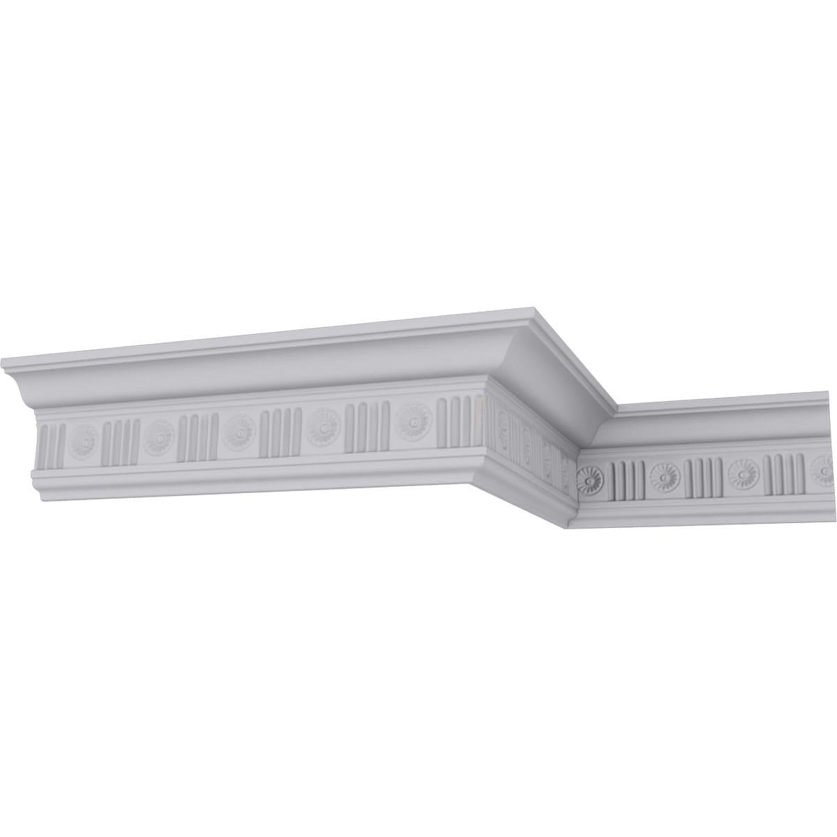 2 5/8"H x 1 5/8"P x 3"F x 94 1/2"L, (2" Repeat), Edwards Crown Moulding