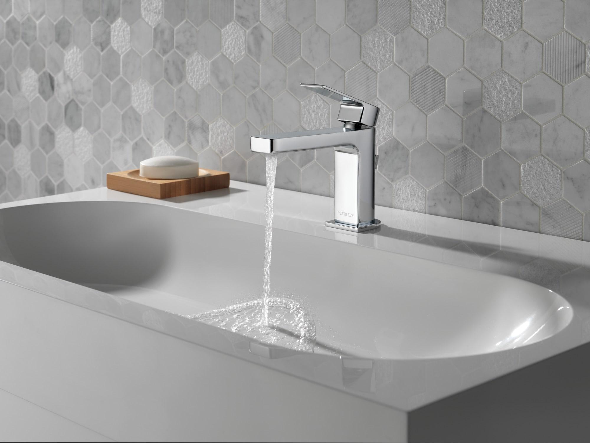 Xander Single-Hole Bathroom Faucet with Drain Assembly