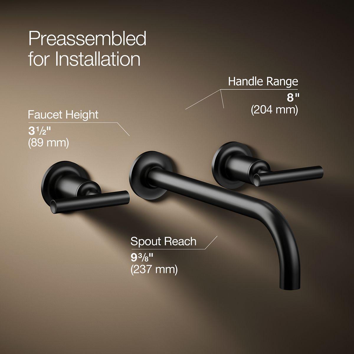 Purist® Wall Mounted Faucet