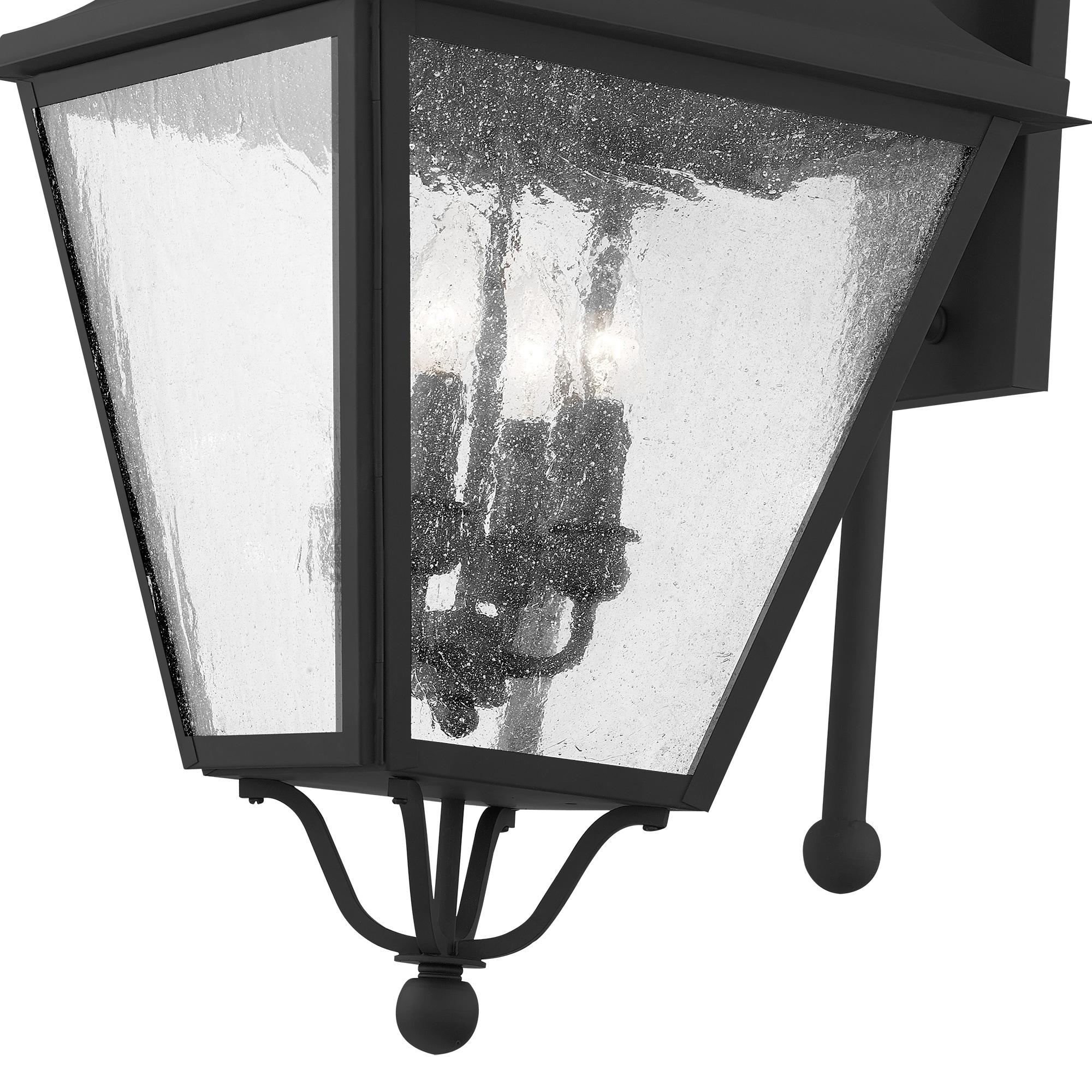 Livex Lighting Amwell 4 - Light Wall Light in  Black
