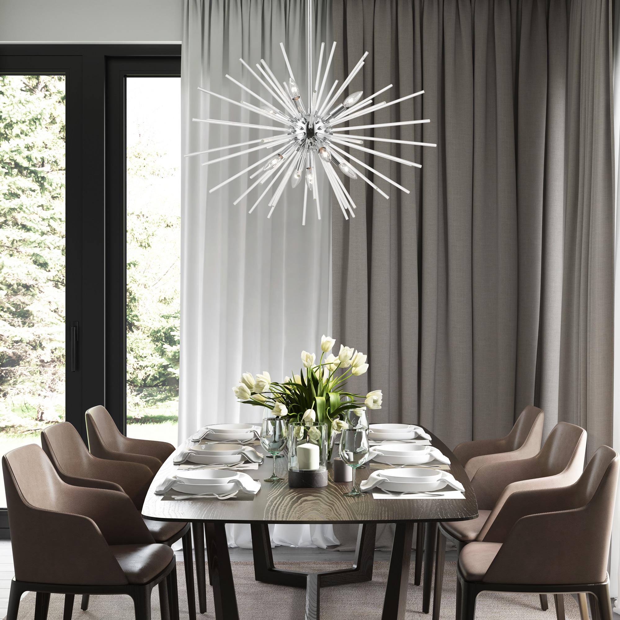 Livex Lighting Utopia 9 - Light Pendant in  Polished Chrome