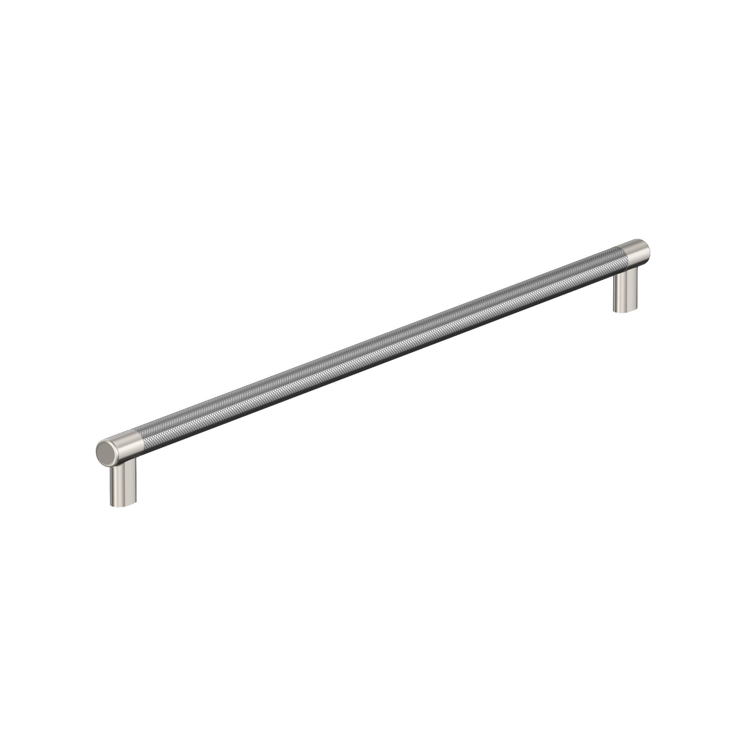 Amerock Esquire 24 inch (610mm) Center-to-Center Polished Nickel/Stainless Steel Appliance Pull