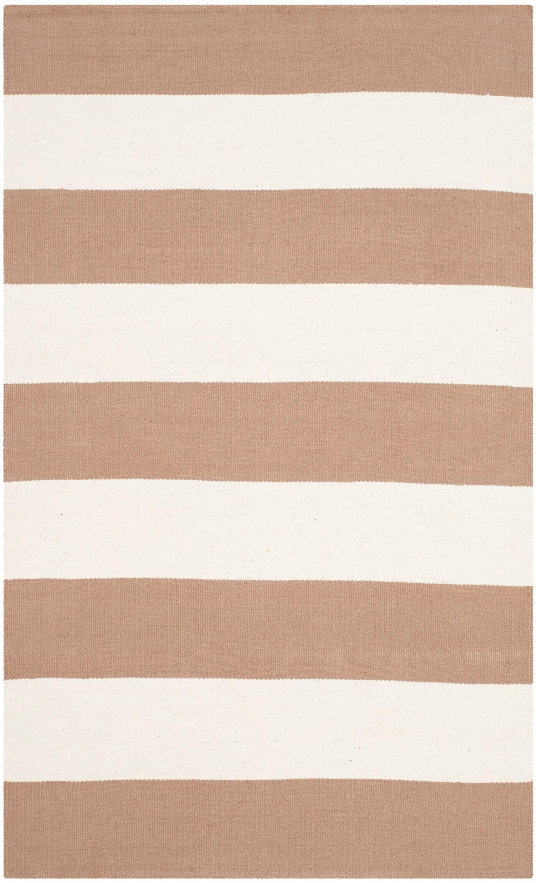 Montauk MTK712 Hand Woven Indoor Accent Rug - Sand/Ivory - 2'6"x4' - Safavieh