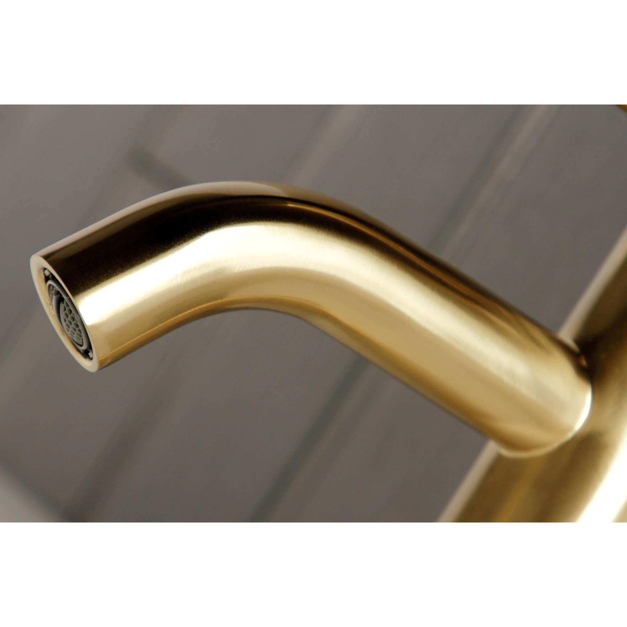 Kingston Brass LSF8223DL Kingston Brass Concord Single-Handle 1-Hole Deck Mount Bathroom Faucet with Push Pop-Up